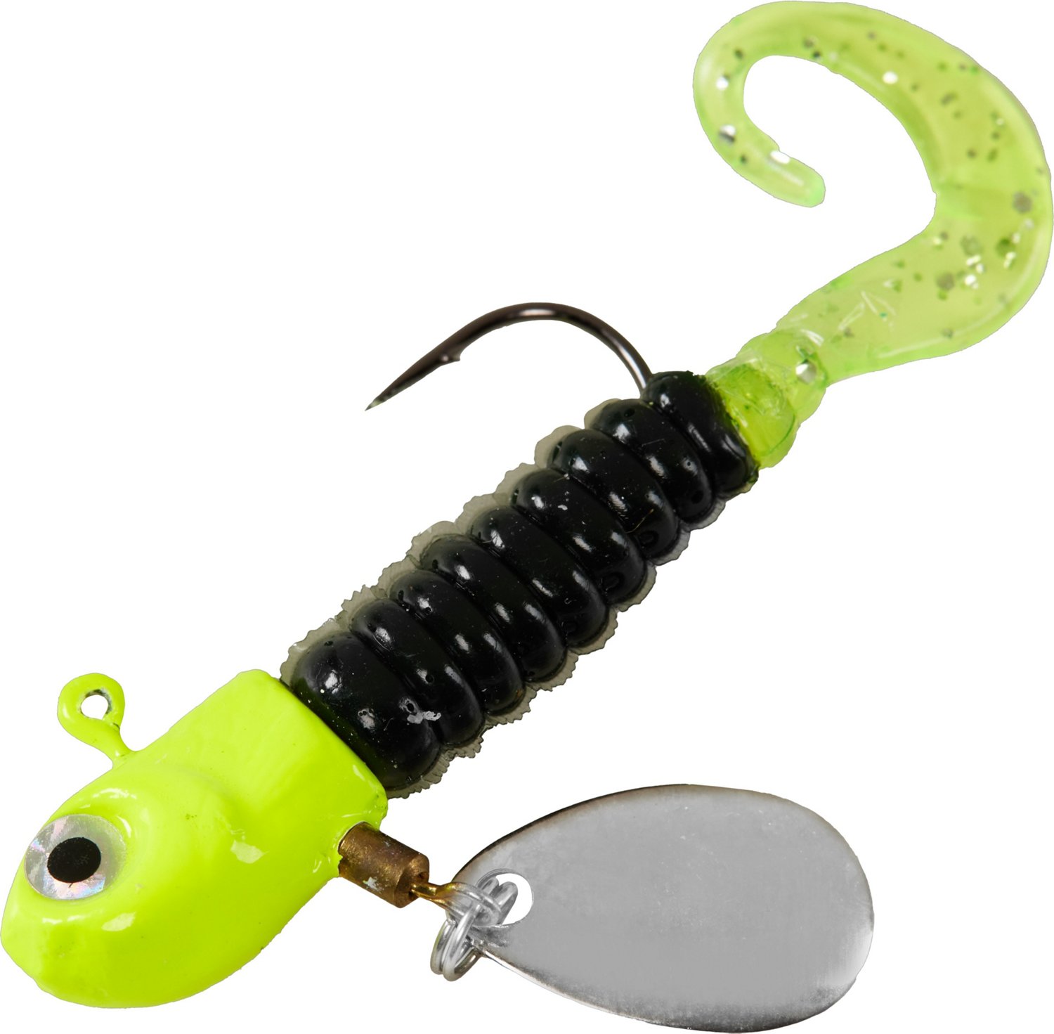H2OX Curl Tail Spin Jigs 3 Pack