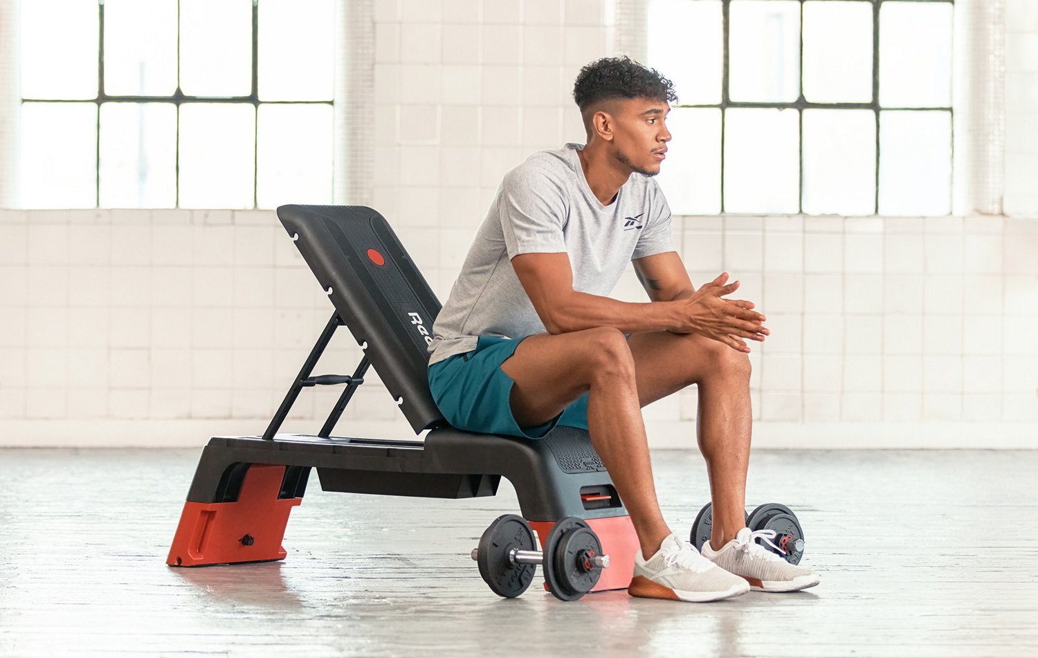 Reebok deck workout bench online