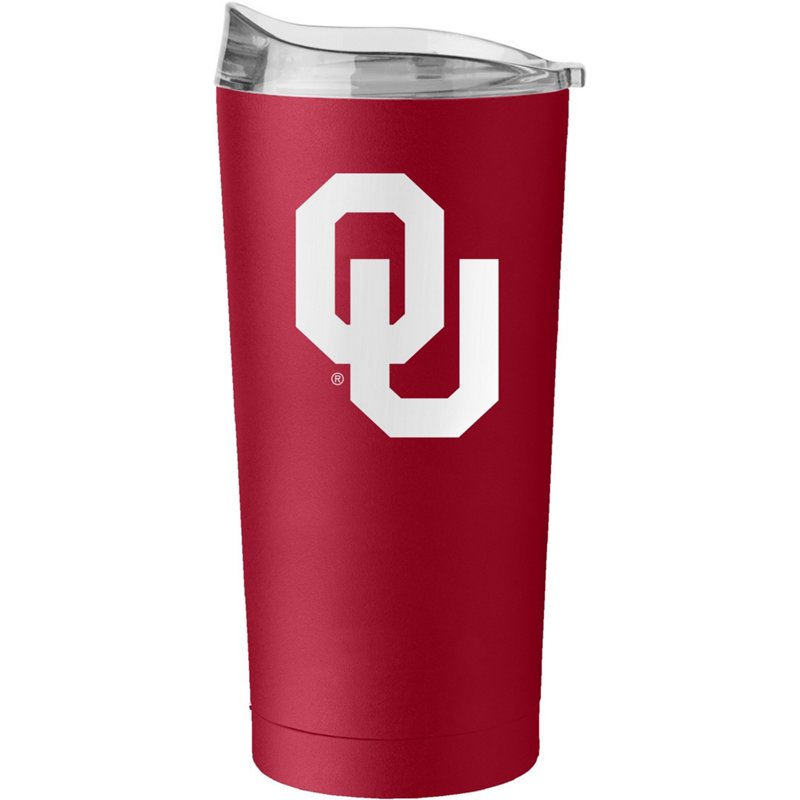 Photos - Mug / Cup Logo Brands University of Oklahoma 20 oz Flipside Powder Coat Tumbler Red - at Academy Sports 192-S20PT-34