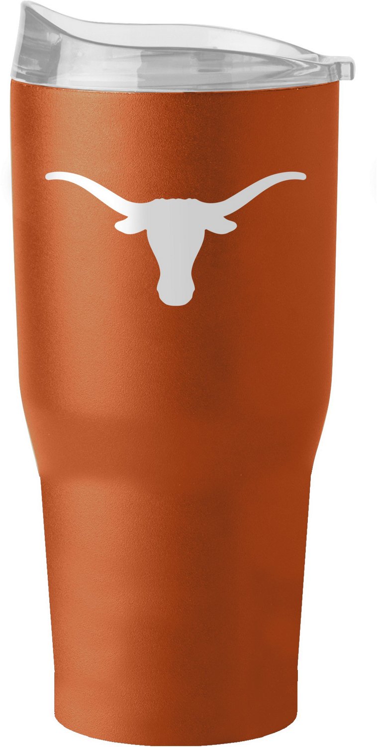 Logo Brands University of Texas 30 oz Powder Coated Tumbler