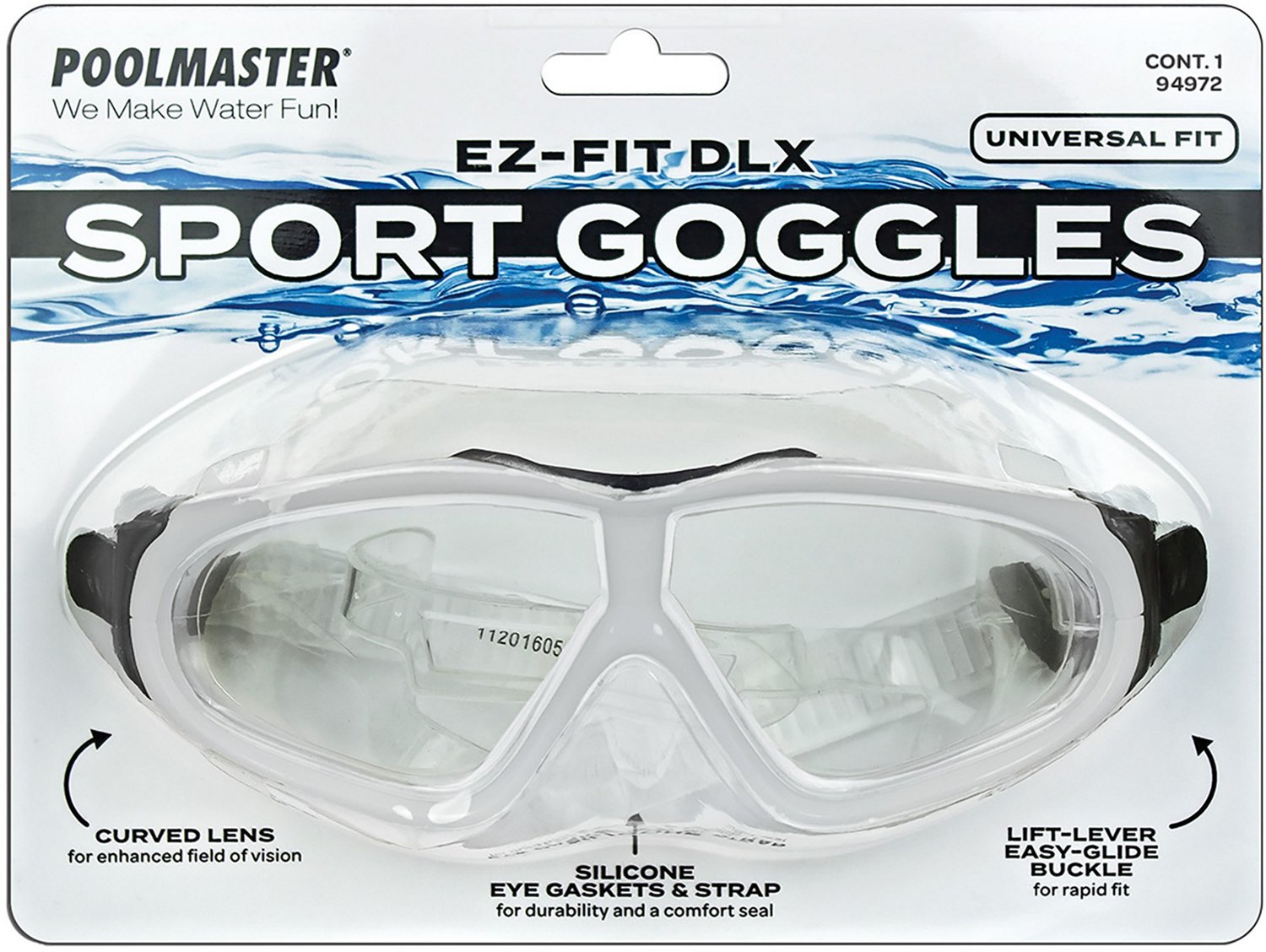 Poolmaster EX Fit DLX Sport Goggles                                                                                              - view number 2