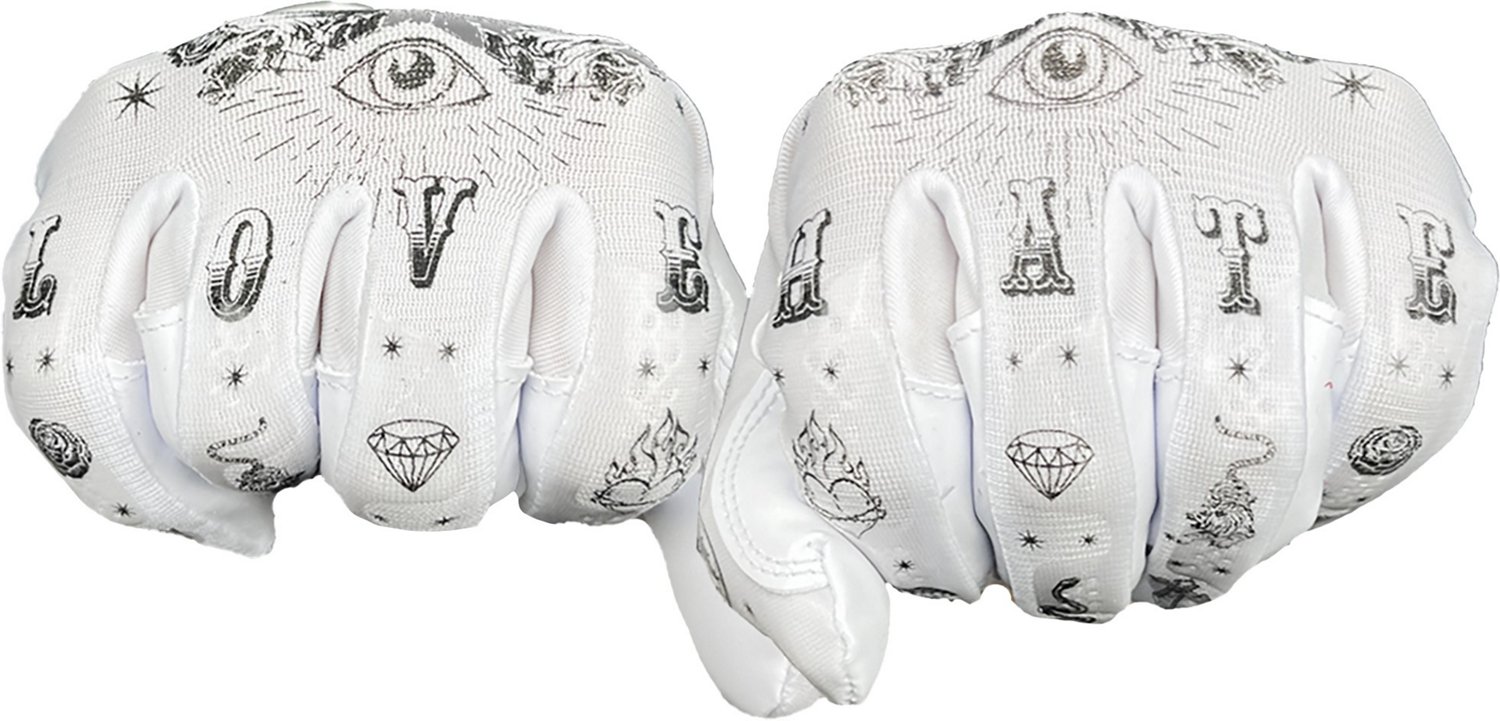 Battle Adults' Speed Freak Double Threat Receiver Football Gloves - view number 2