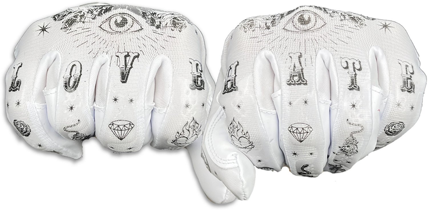 Battle double threat fashion football gloves