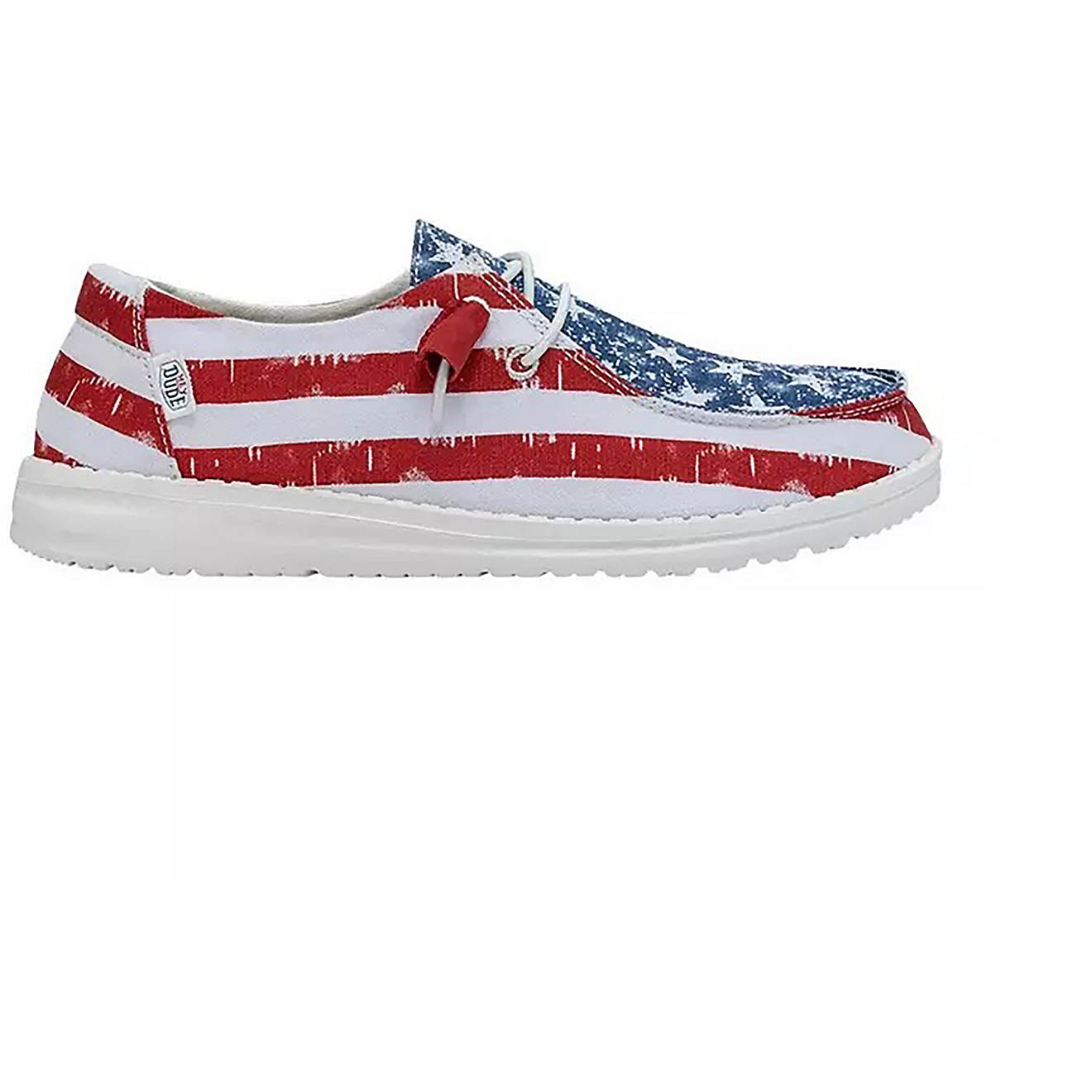 Hey Dude Women's Wendy Patriotic Star Spangled Mocs                                                                              - view number 1