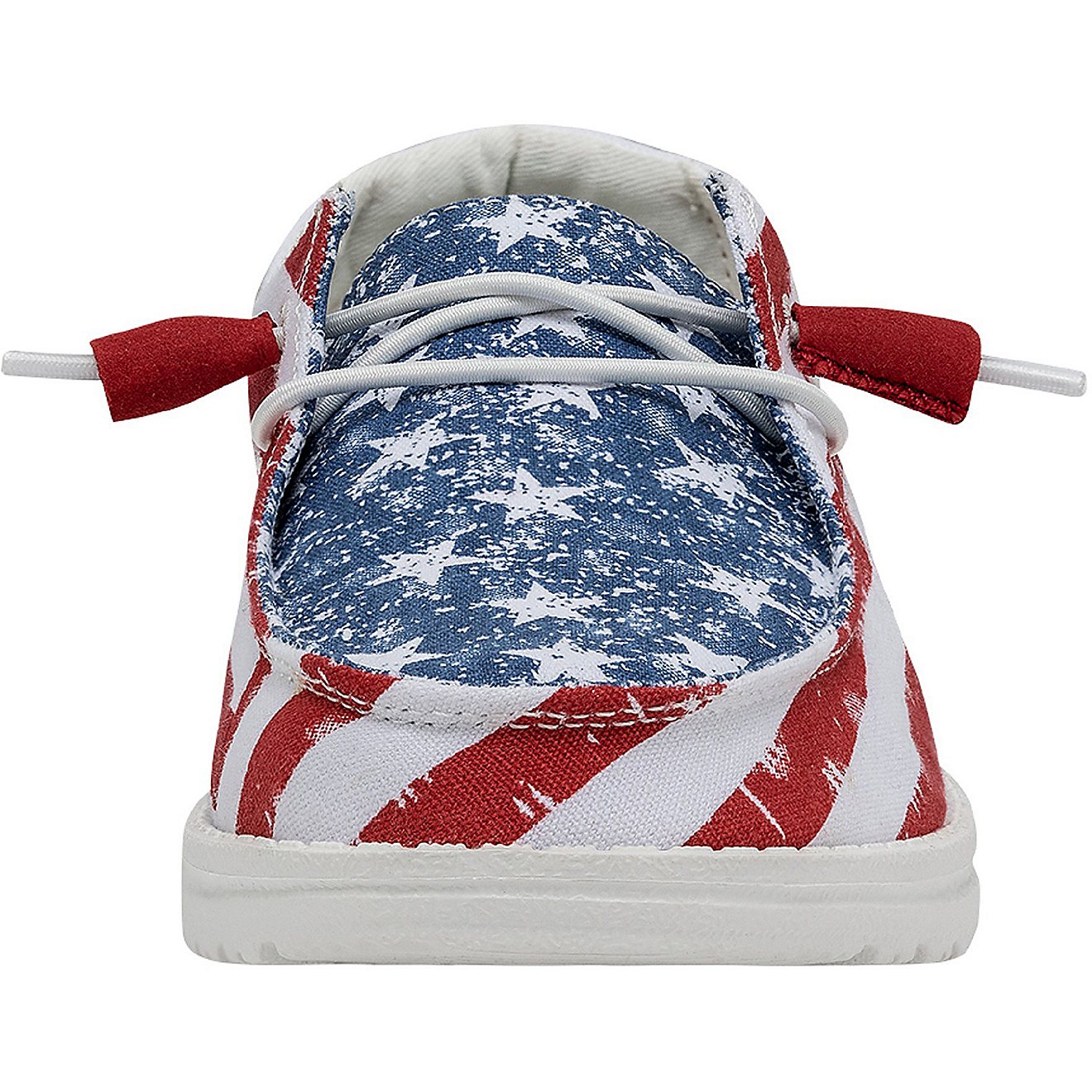 Hey Dude Women's Wendy Patriotic Star Spangled Mocs                                                                              - view number 4