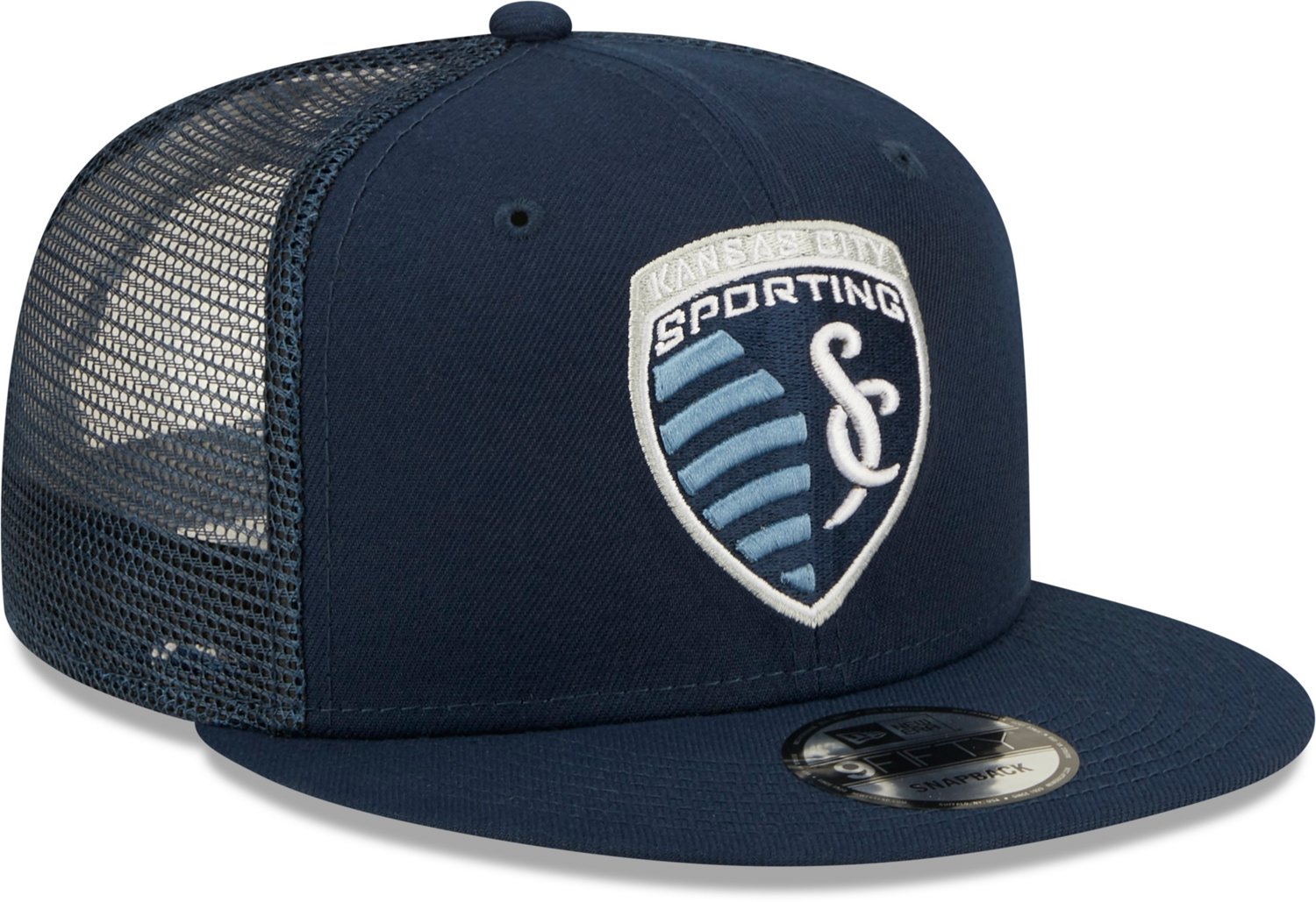 New Era Men's Sporting KC Classic Trucker 9FIFTY Cap - view number 3