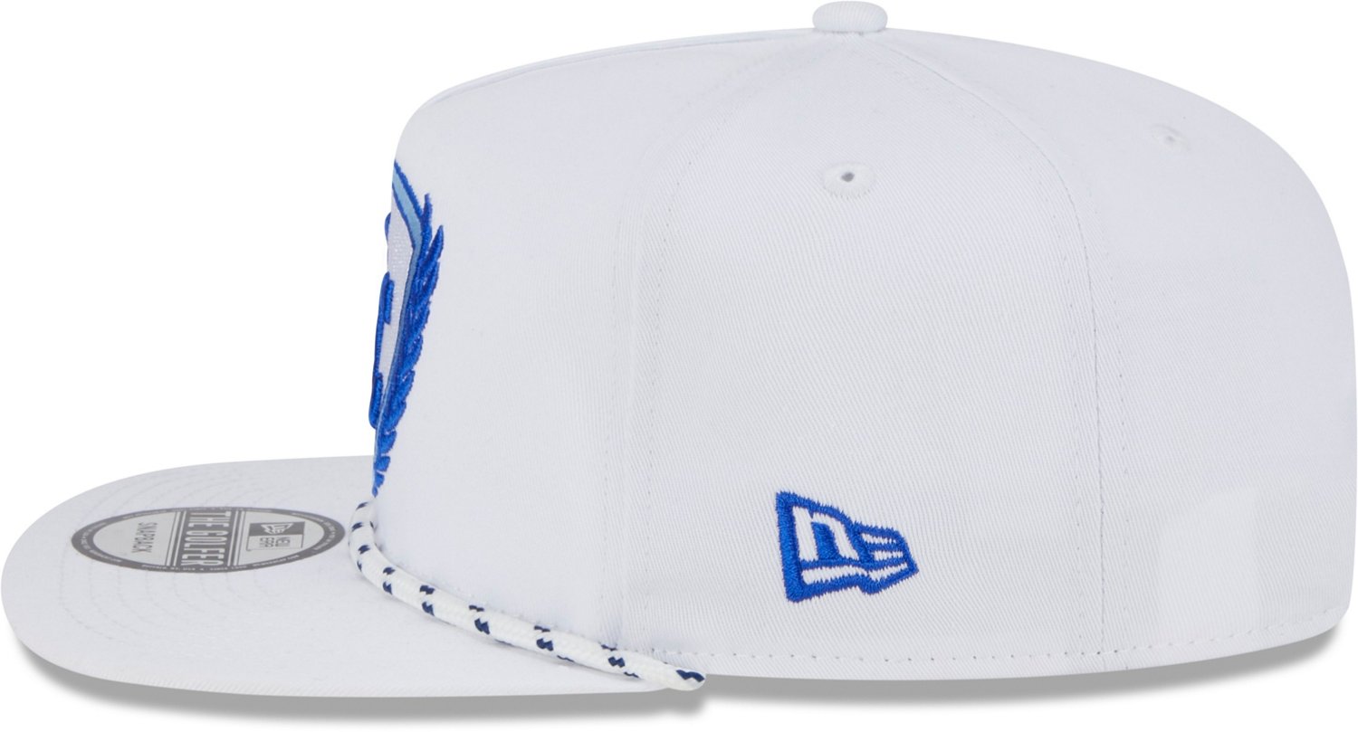 New Era Men's New Era White/Royal Kansas City Royals Crest 9FIFTY