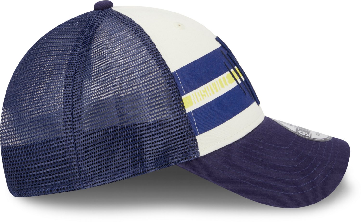 New Era Men's Nashville SC Team Stripes 9FORTY Cap - view number 4