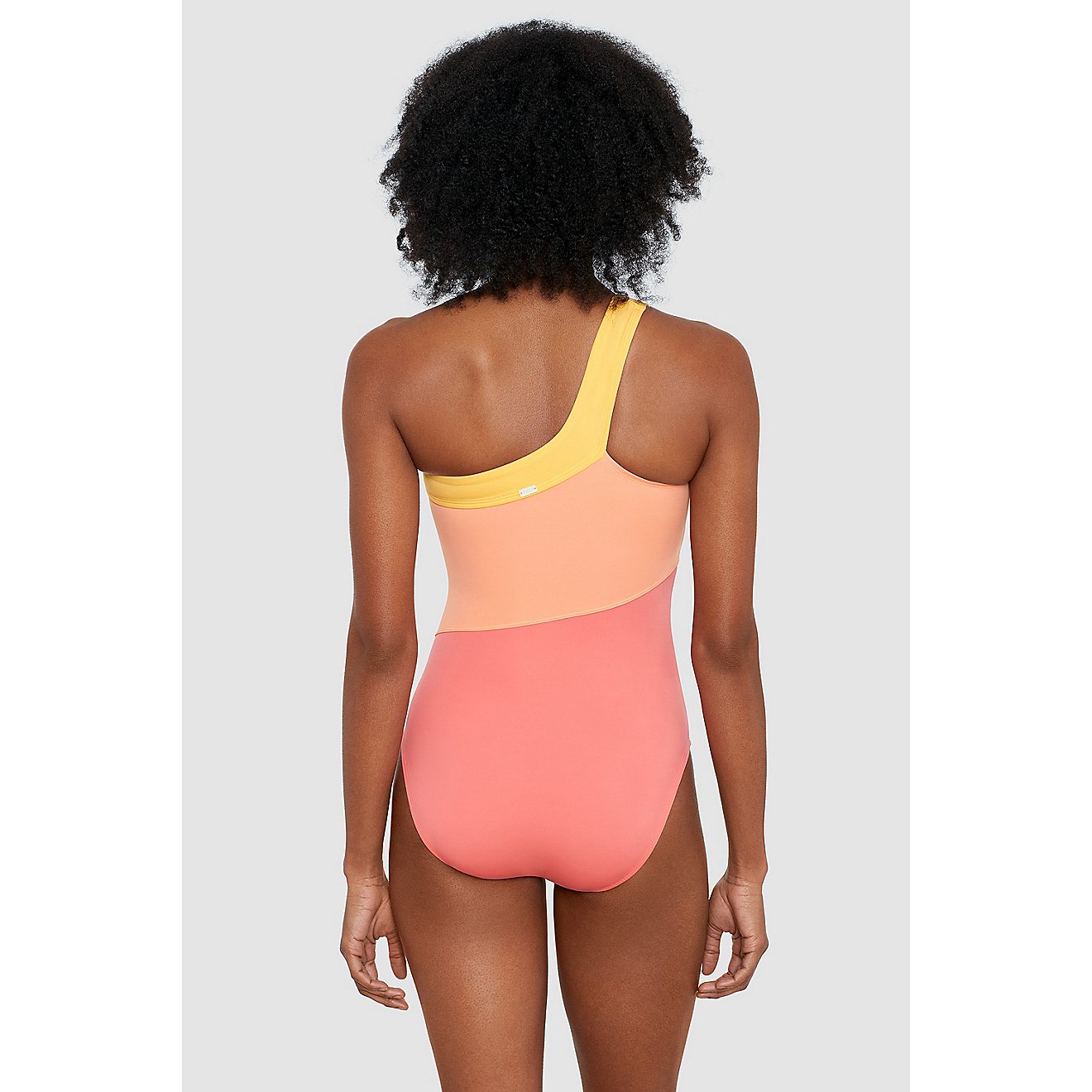Freely Women's Block Party One Shoulder One-Piece Swimsuit                                                                       - view number 3