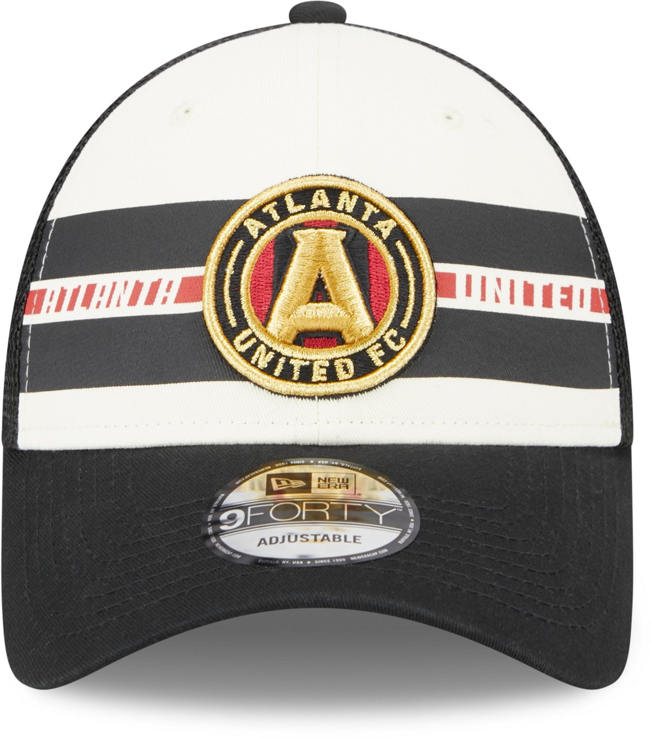 New Era Men's Atlanta United FC Team Stripes 9FORTY Cap - view number 2