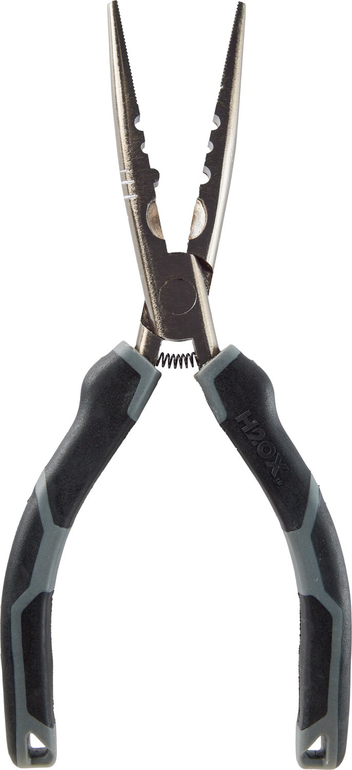 Buy Noeby Aluminum Fishing Pliers Stainless Steel Hook Remover Split Ring  Tool Braid Line Cutters with Sheath and Lanyard (black, 5inch) Online at  desertcartTrinidad and Tobago