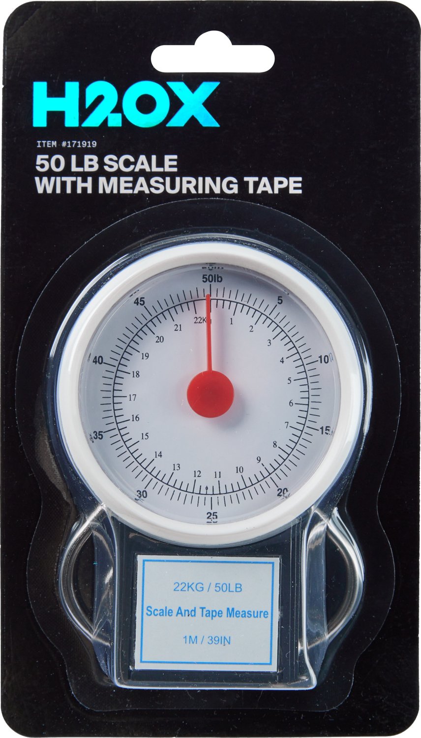H2OX 50 Lb Mechanical Scale With Tape - view number 2