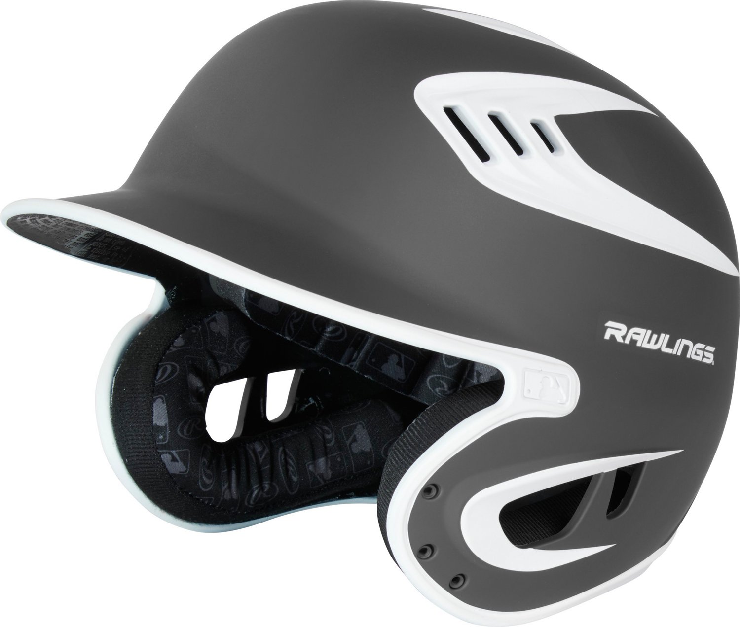 Rawlings Senior R16 2-Tone Matte Helmet                                                                                          - view number 4