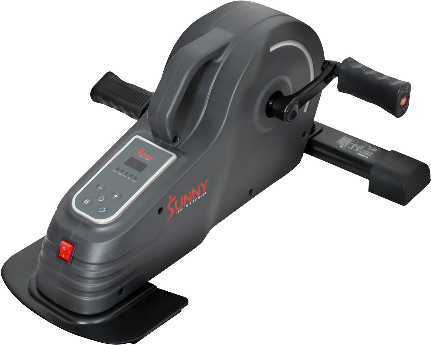 Sunny Health & Fitness Motorized Electric Under Desk Bike for Legs and Arms - view number 3
