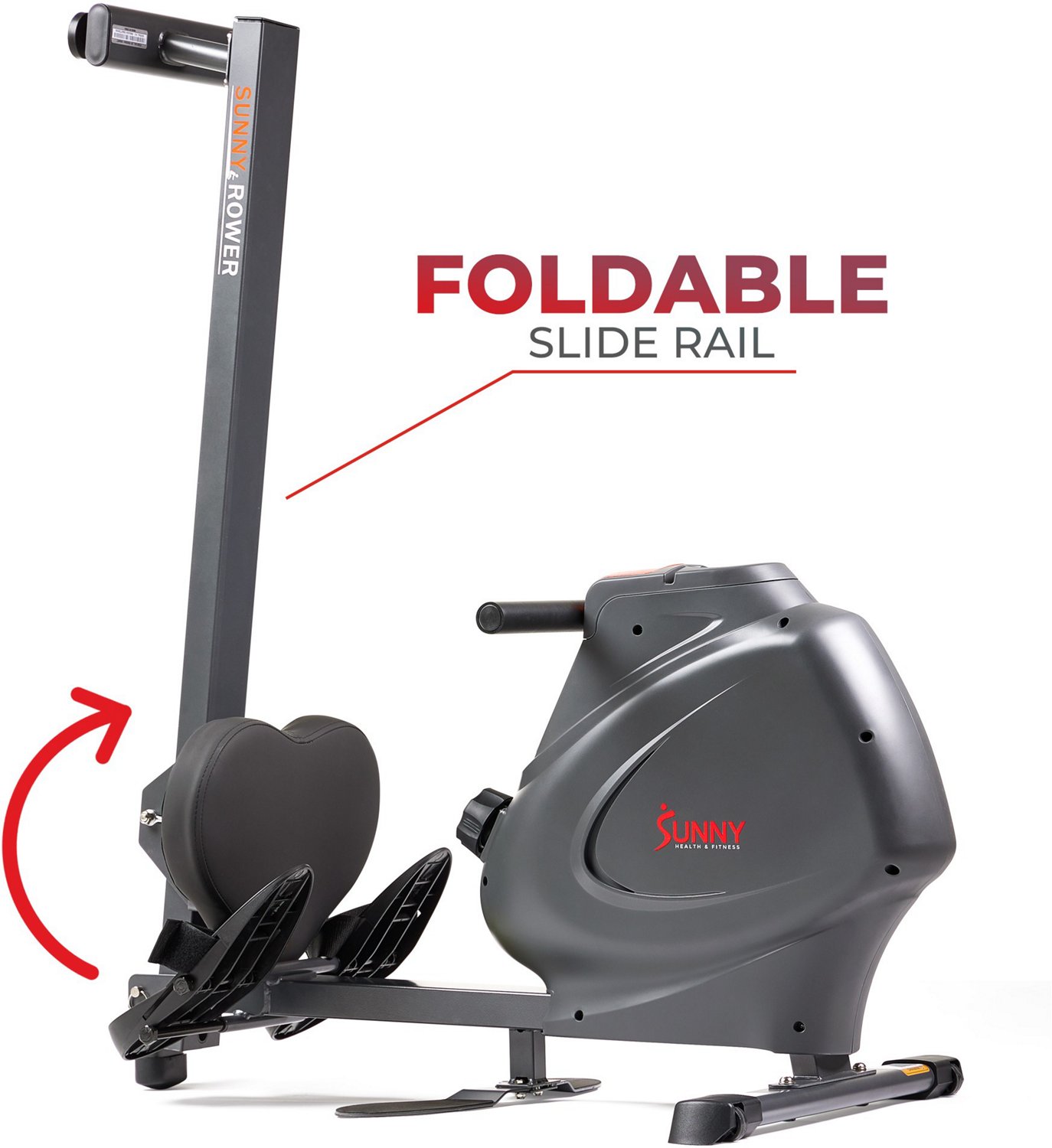 Sunny Health & Fitness Premium Magnetic Rowing Machine  - view number 3