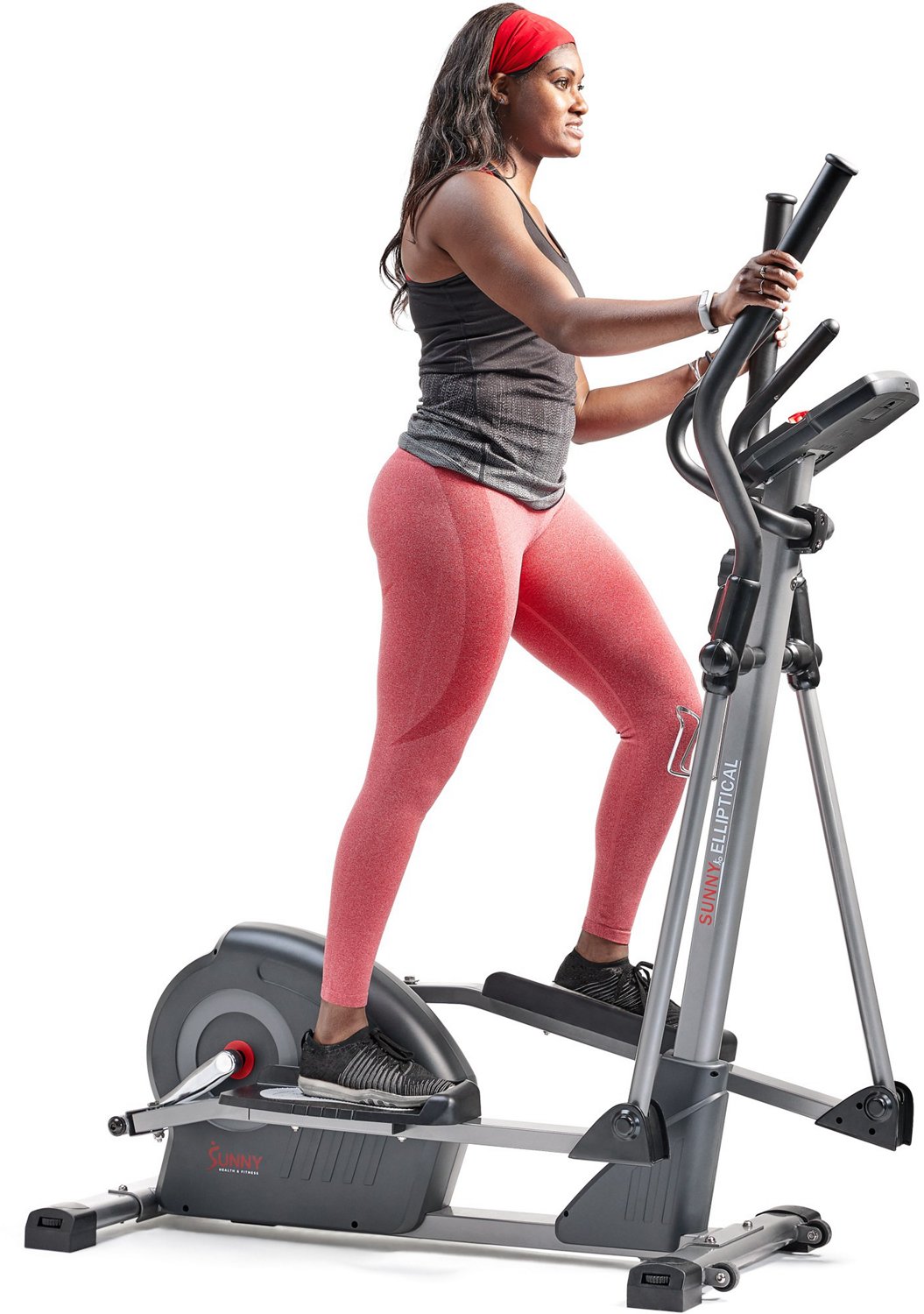 Sunny Health & Fitness Elite Interactive Series Smart Elliptical Trainer