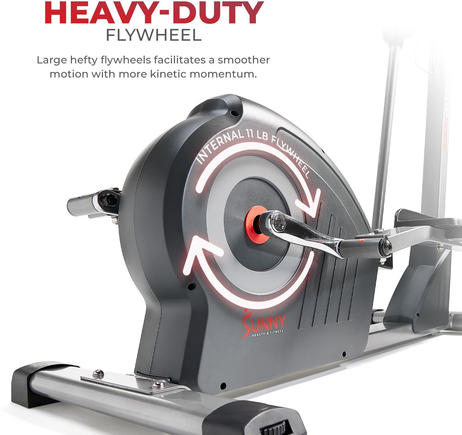 Sunny Health & Fitness Elite Interactive Series Smart Elliptical Trainer - view number 6