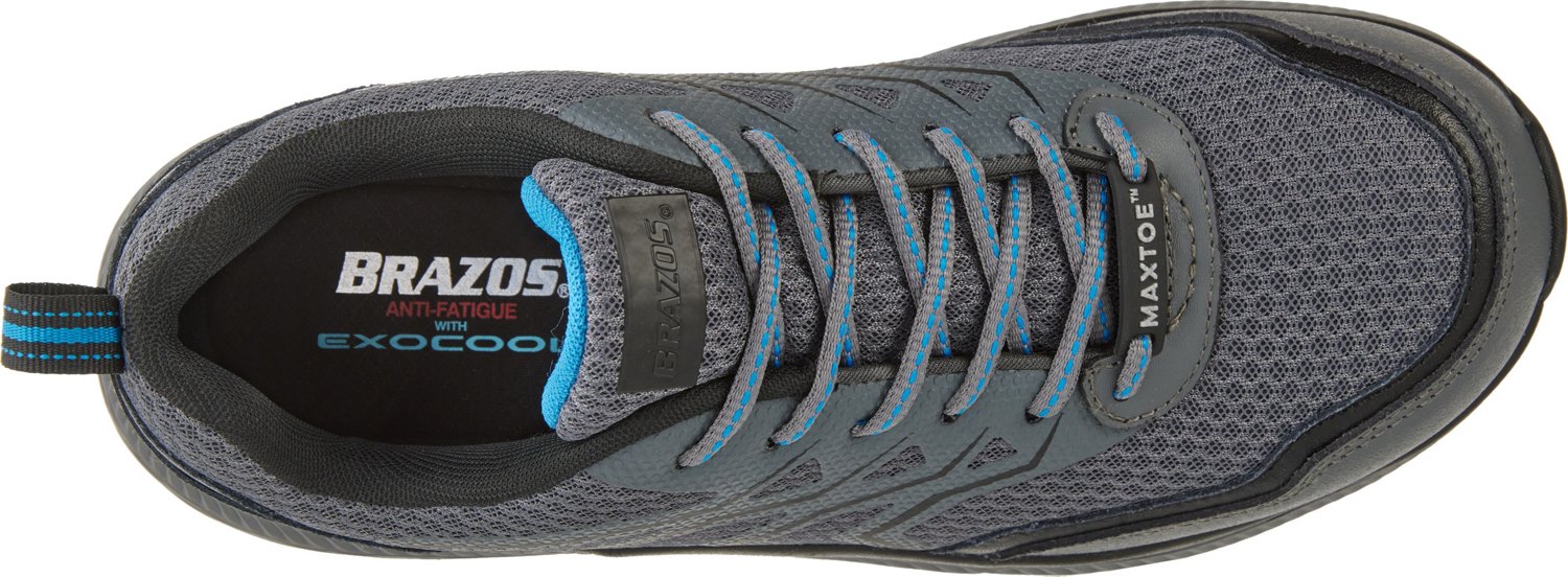Brazos Men's Workflow Steel Toe Work Shoes - view number 3