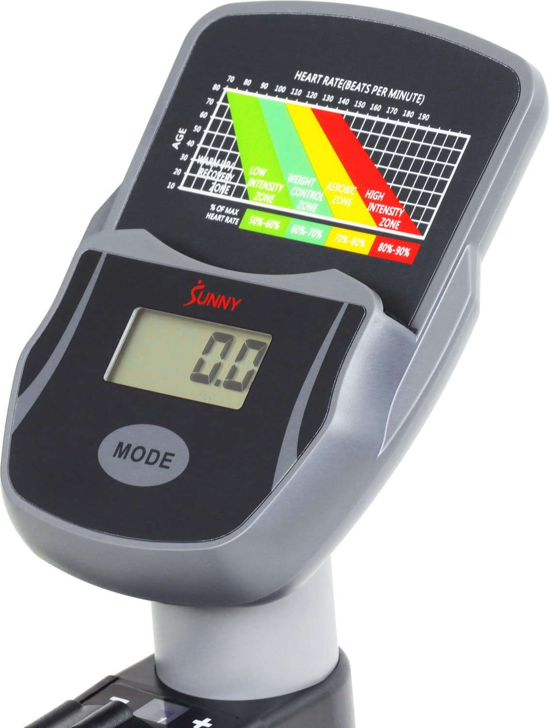 Sunny Health & Fitness Essential Series Magnetic Smart Recumbent Bike - view number 6