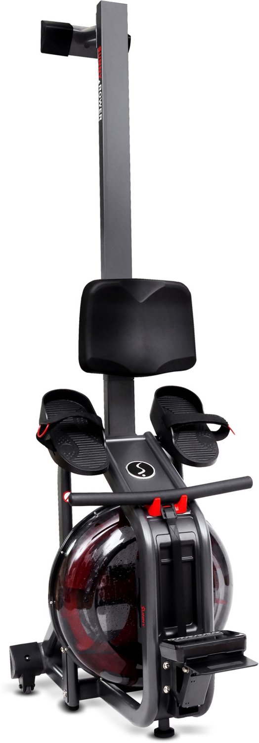 Sunny Health & Fitness Smart Obsidian Surge Water Rowing Machine Sunny Health & Fitness Smart Obsidian Surge Rowing Machine  - view number 2
