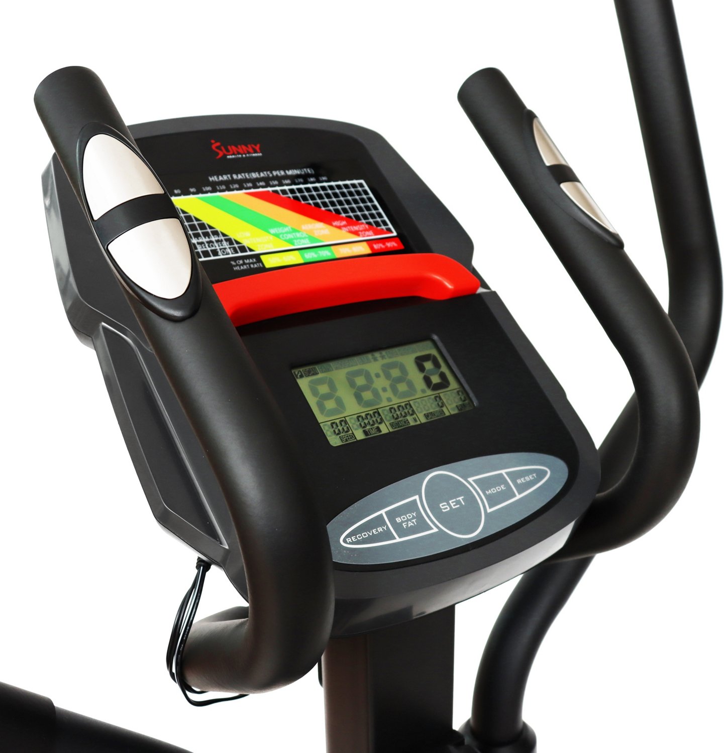 Sunny Health & Fitness Power Stride Smart Cross Trainer Elliptical Machine  - view number 5