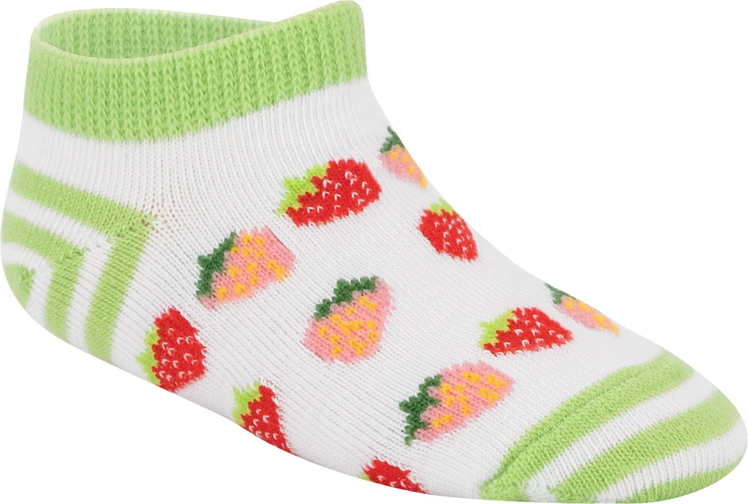 BCG Girls' Strawberry Shortcake No Show Socks 6 Pack                                                                             - view number 3