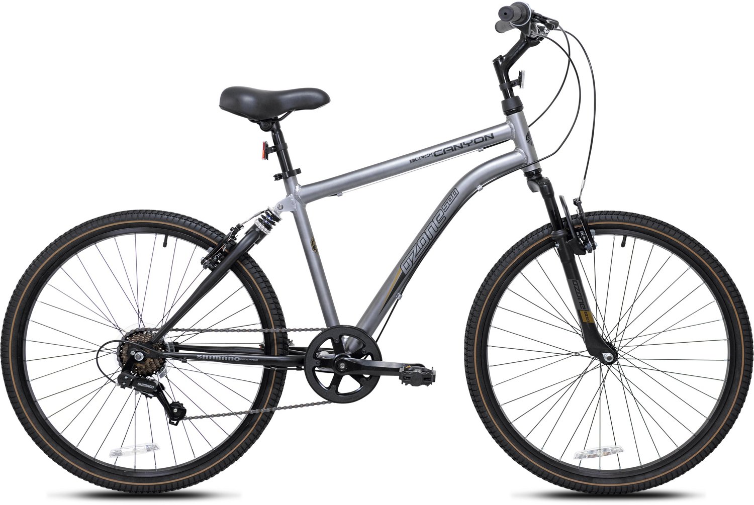 Ozone black clearance canyon bike