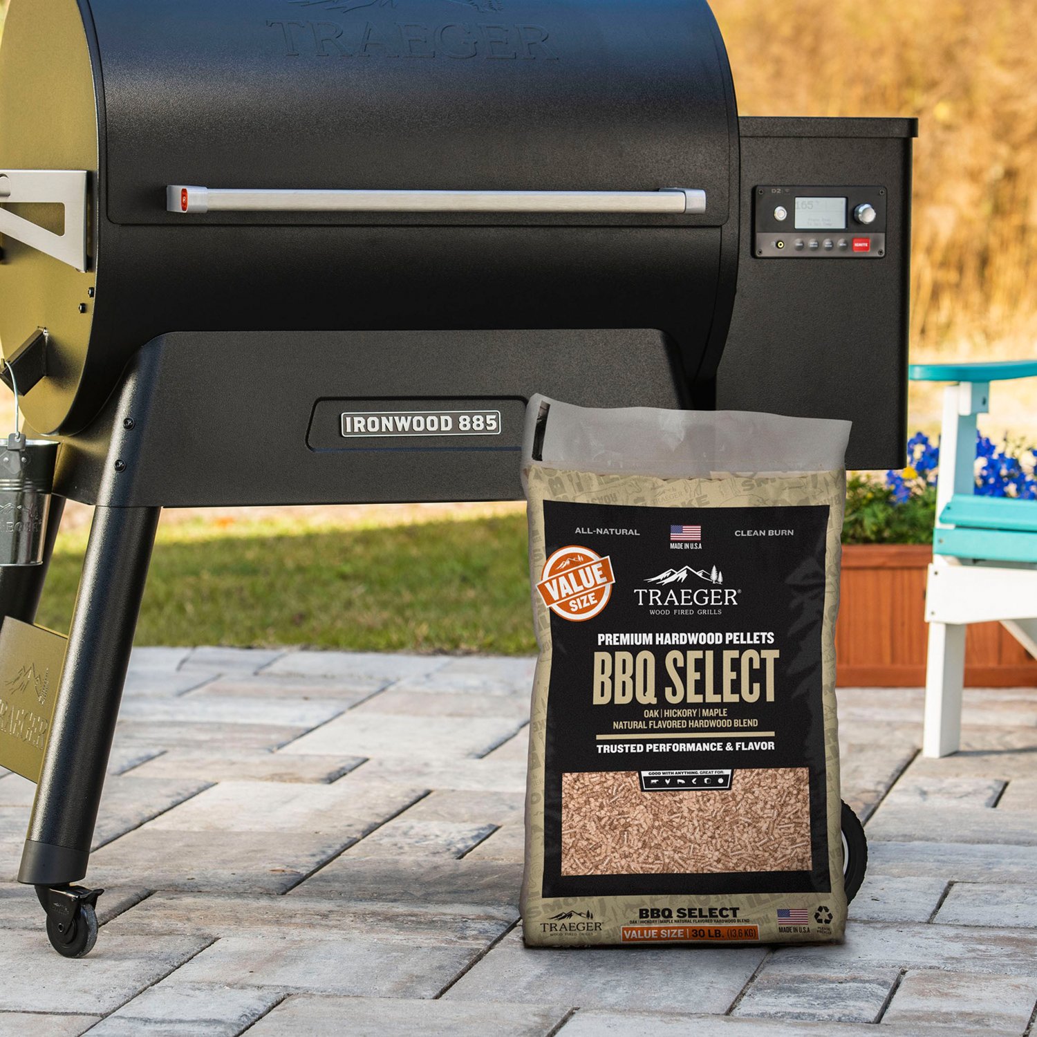 Traeger BBQ Select 30 lb Pellet Bag                                                                                              - view number 4