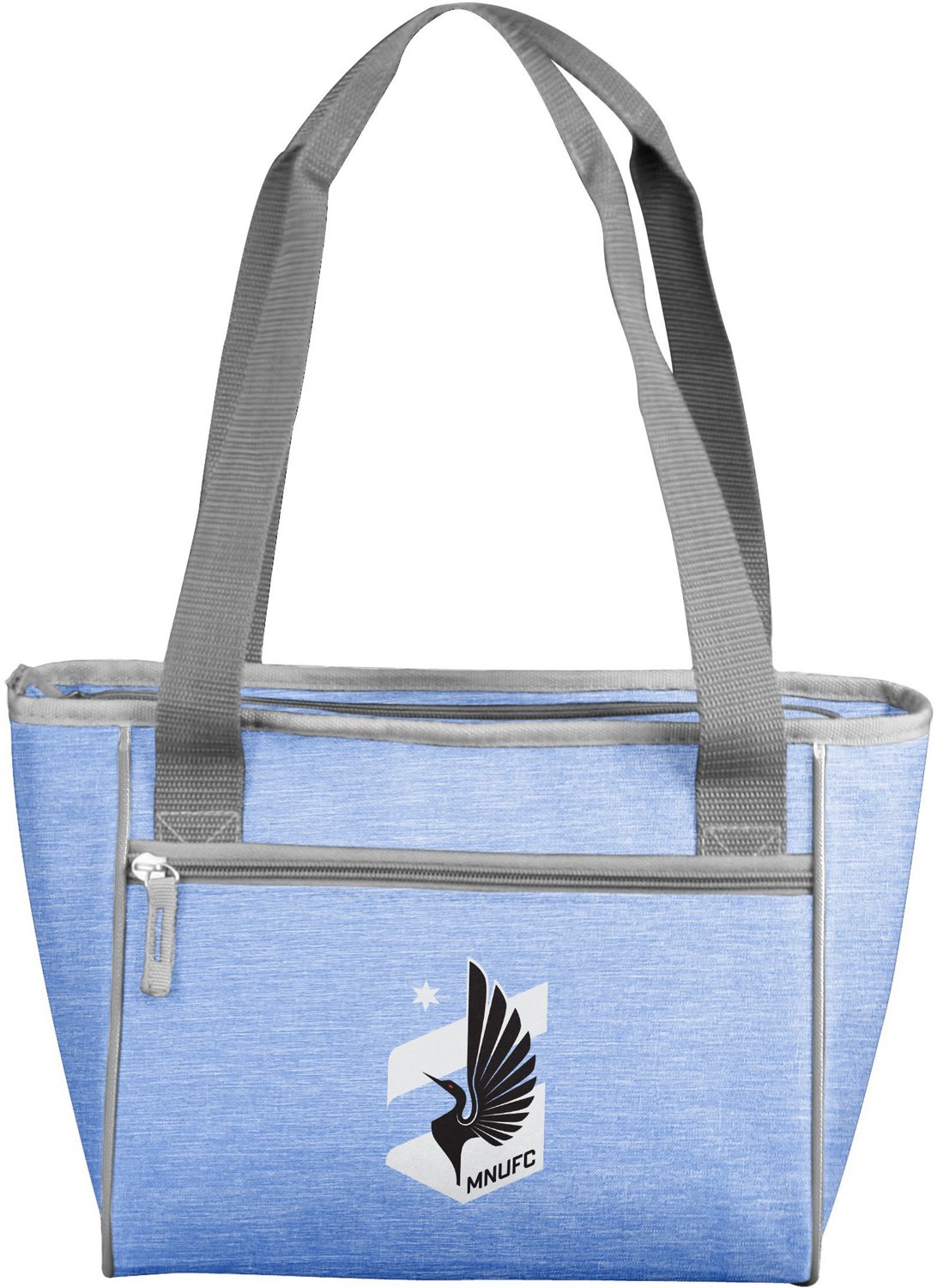 Logo Brands Minnesota United FC Crosshatch 16 Can Cooler Tote