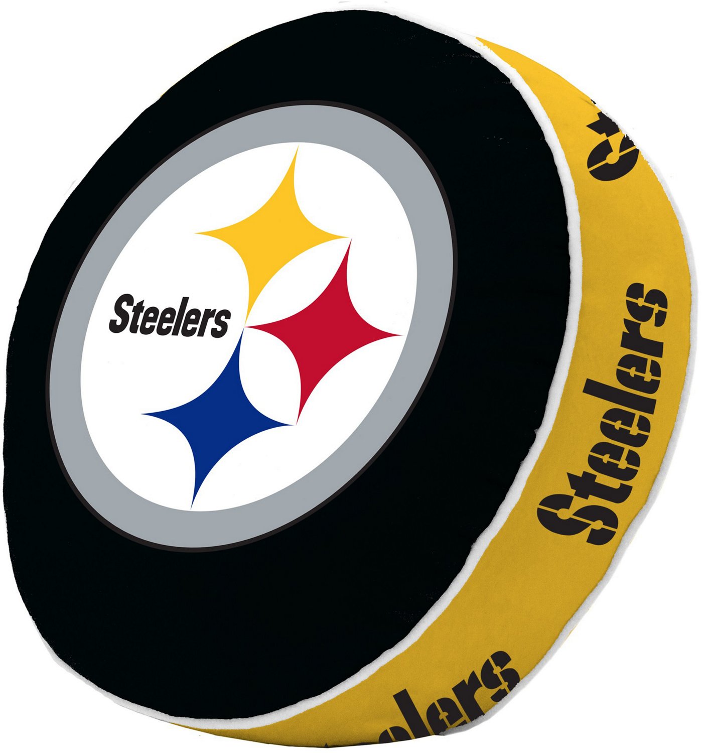 Logo Brands Pittsburgh Steelers Puff Pillow                                                                                      - view number 1