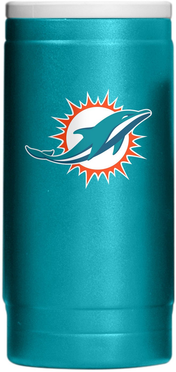 Logo Brands Miami Dolphins Flip Powder Slim Can Coolie - view number 1