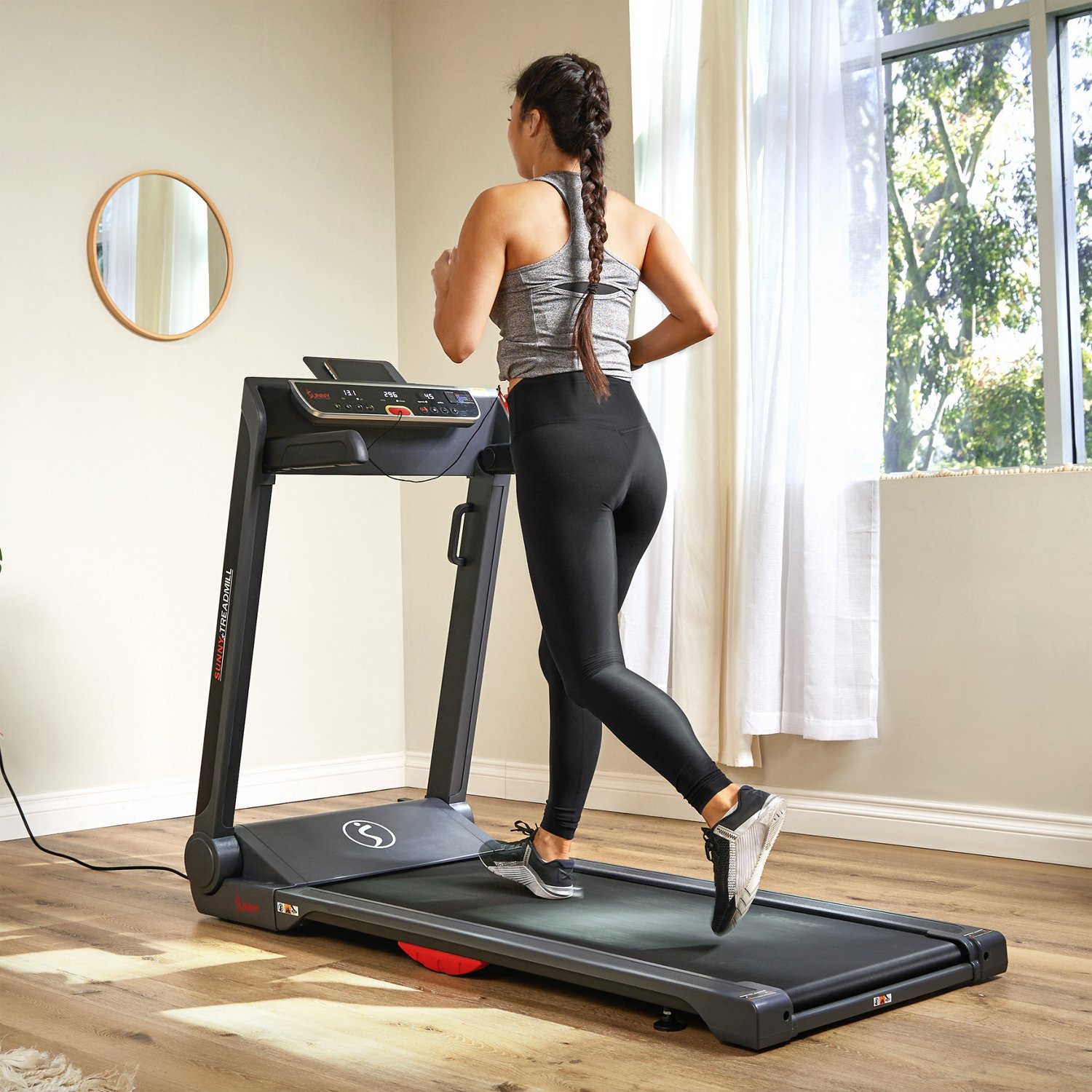 Sunny Health & Fitness Smart Strider Treadmill Academy