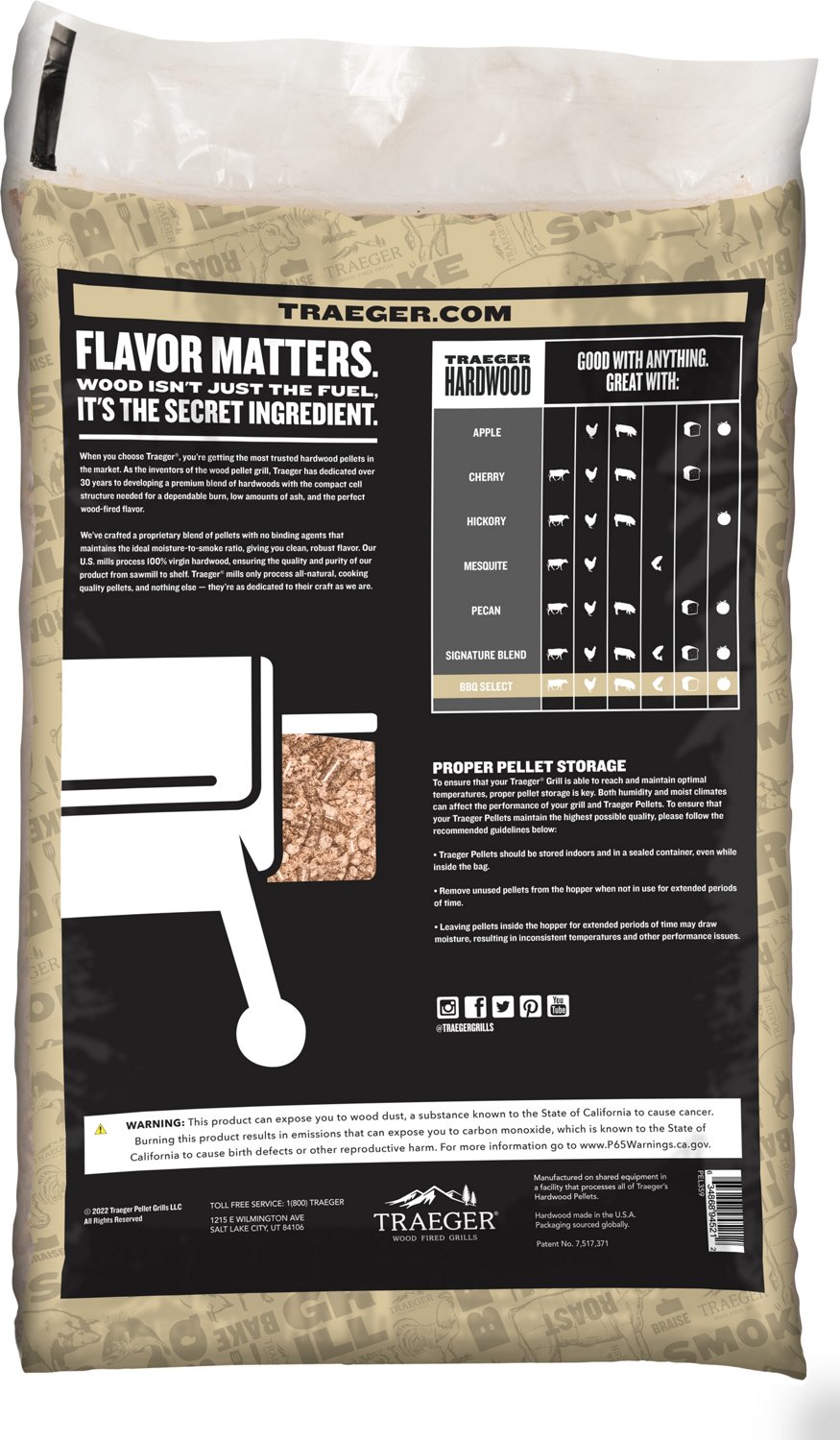 Traeger BBQ Select 30 lb Pellet Bag                                                                                              - view number 2