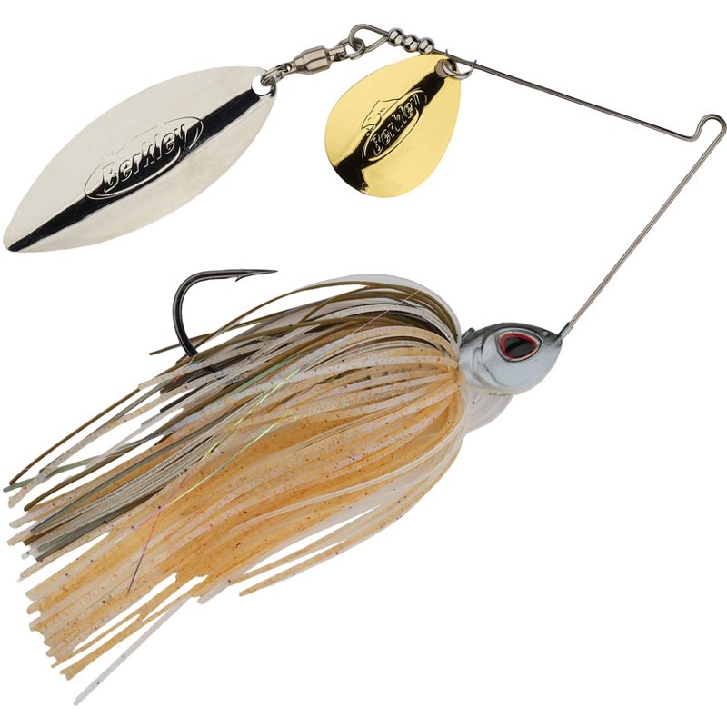 Berkley Power Blade 0.375oz Spinnerbait Silver, 3/8 Oz - Frsh Water Wire Baits at Academy Sports