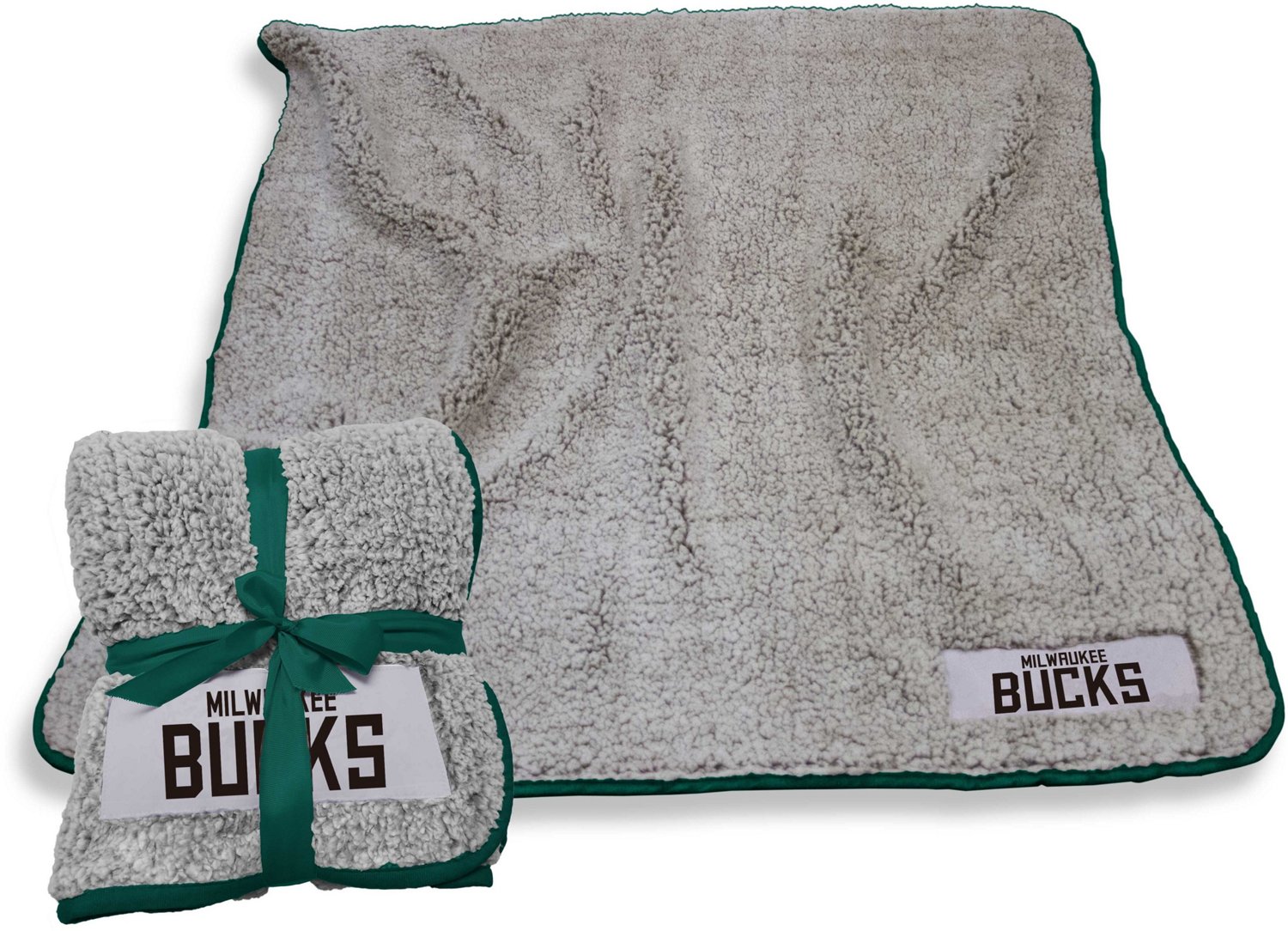 Logo Brands Milwaukee Bucks Frosty Fleece Throw - view number 1