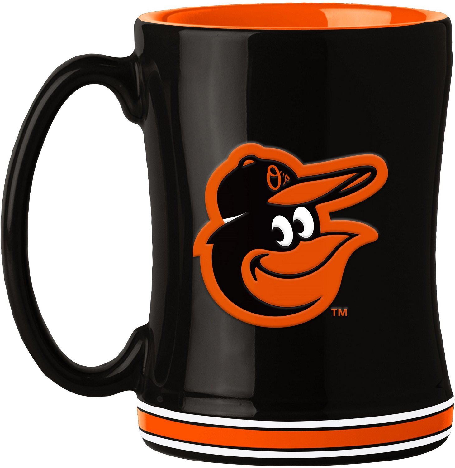 Logo Brands Baltimore Orioles 14 oz Relief Mug                                                                                   - view number 1