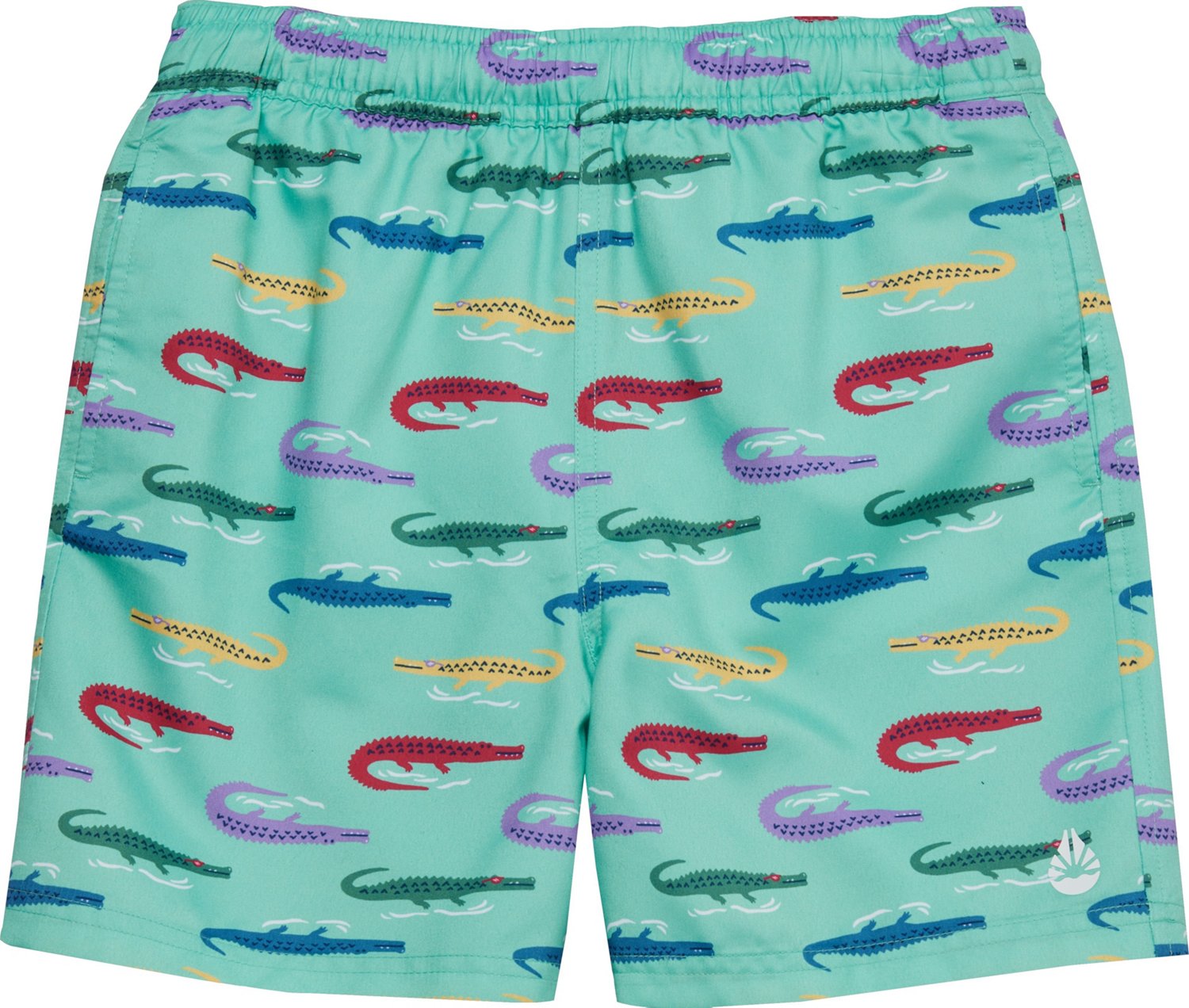 O'Rageous Boys' Rainbow Crocs Printed Volley Shorts