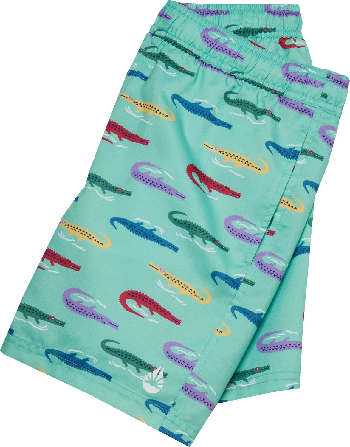 O'Rageous Boys' Rainbow Crocs Printed Volley Shorts - view number 3