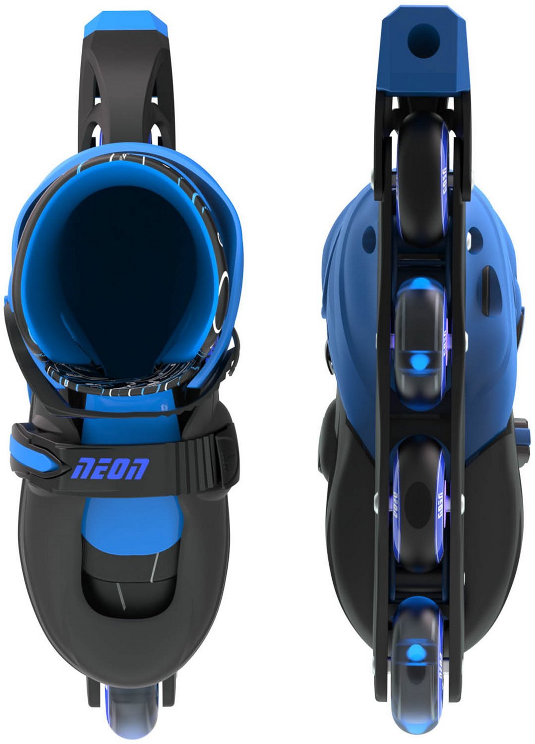 Yvolution Boys' Neon LED Adjustable In-Line Skates                                                                               - view number 3