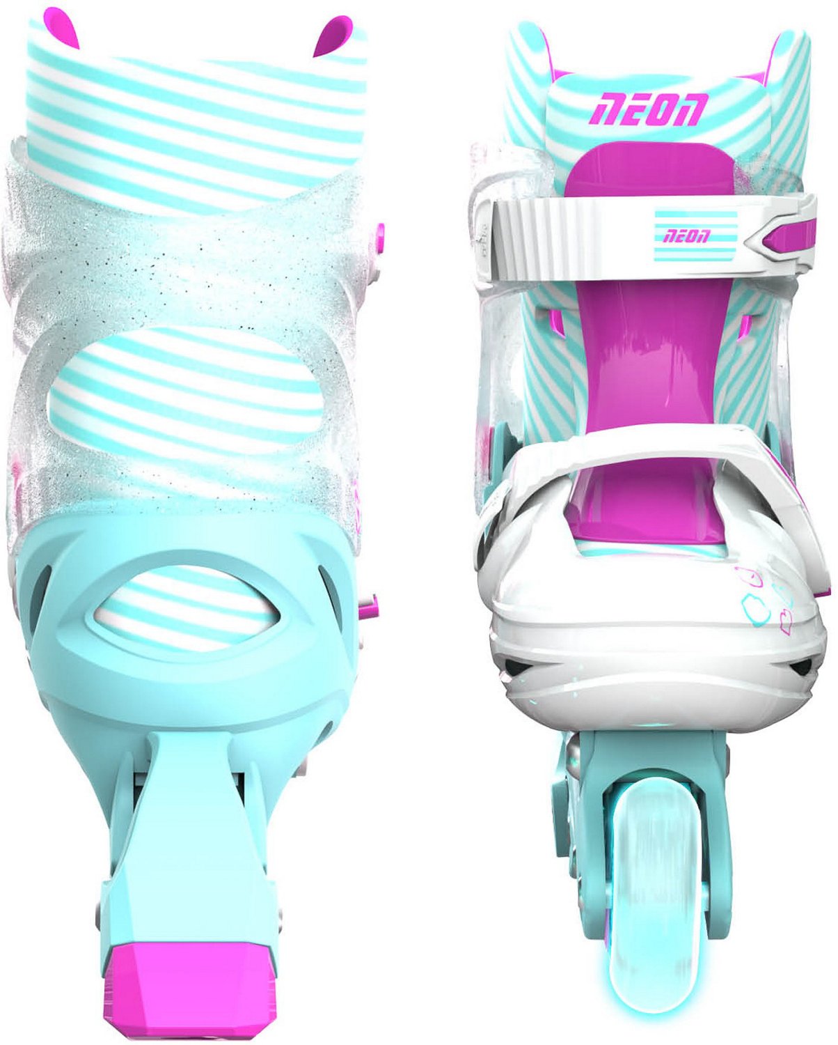 Yvolution Girls' Neon LED Adjustable In-Line Skates - view number 2