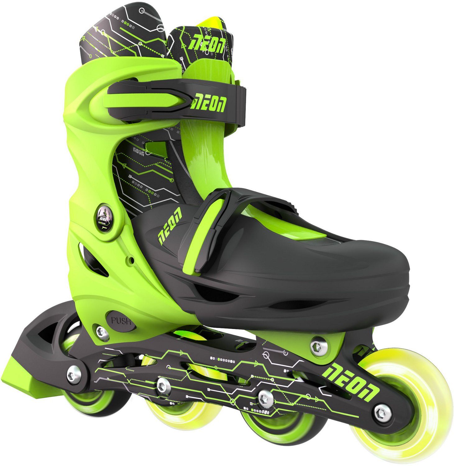 Yvolution Boys' Neon Combo Adjustable Skates - view number 2