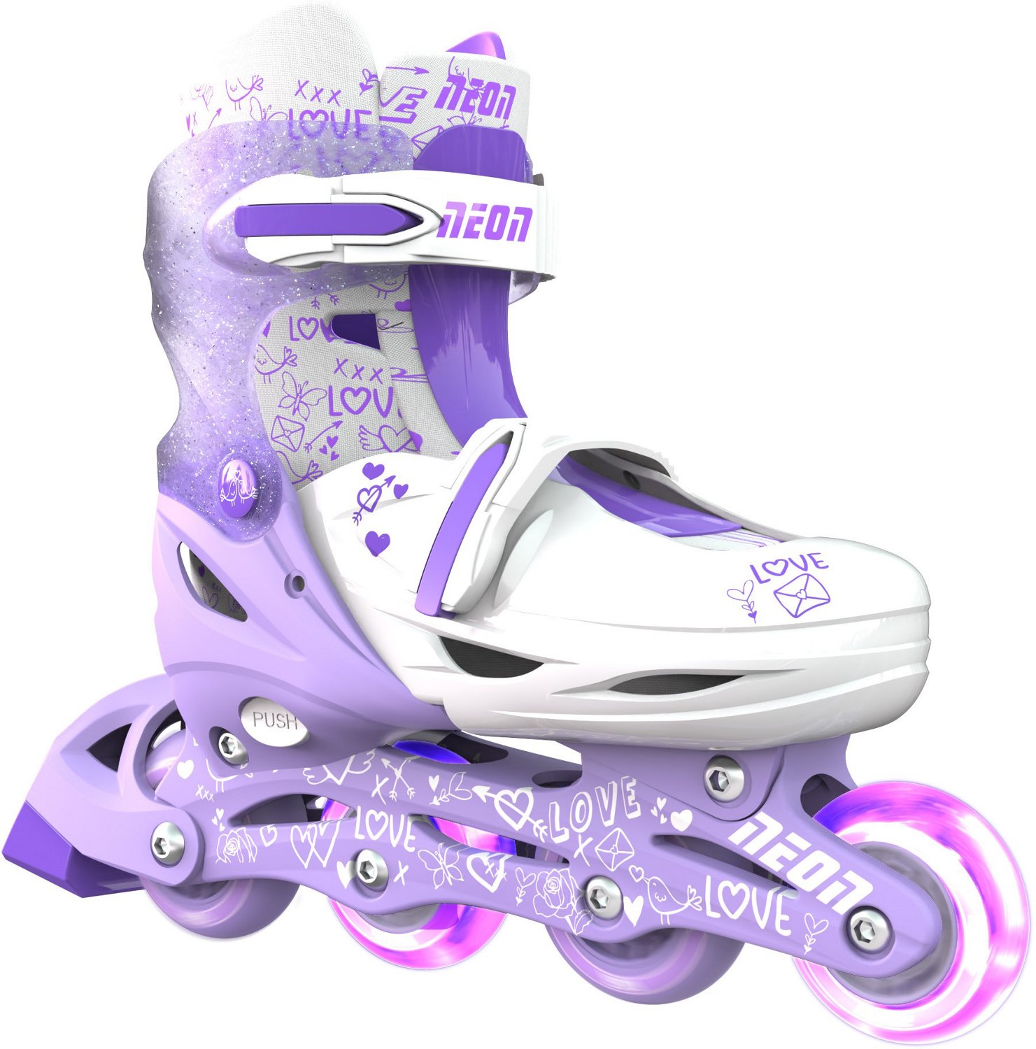 Yvolution Girls' Neon Combo Adjustable Skates - view number 2