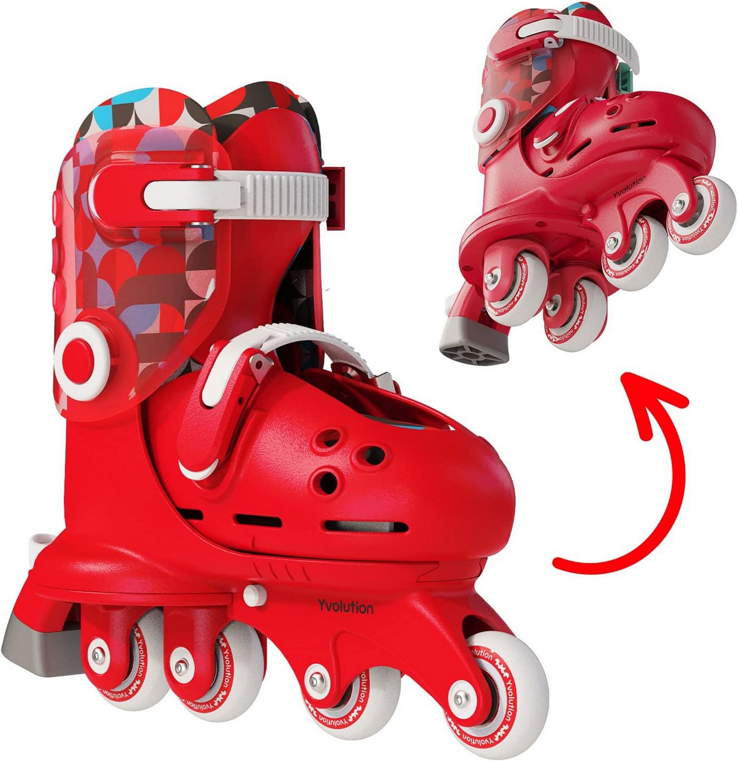 Yvolution Kids' Twista Adjustable Skates - view number 1