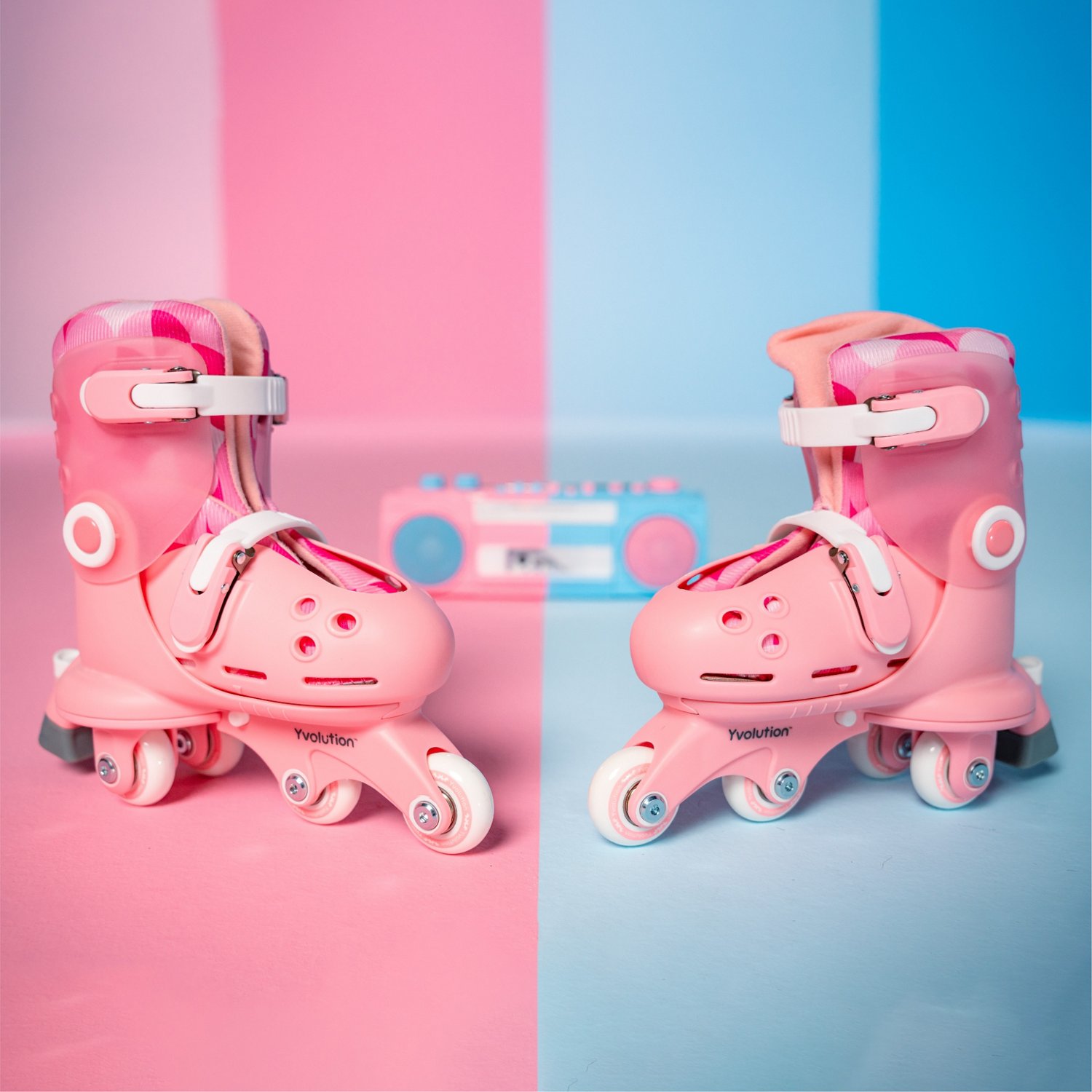 Yvolution Girls' Twista 2-in 1 Adjustable Inline Skates - view number 6