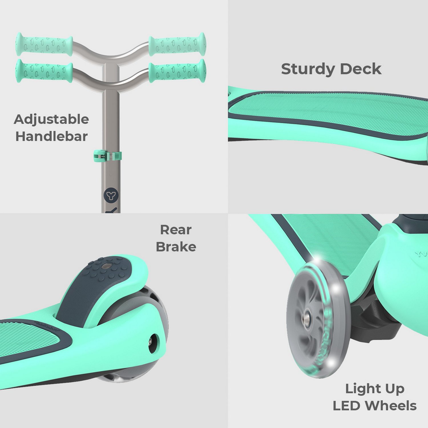 Yvolution Kids' Glider Air Scooter - view number 4