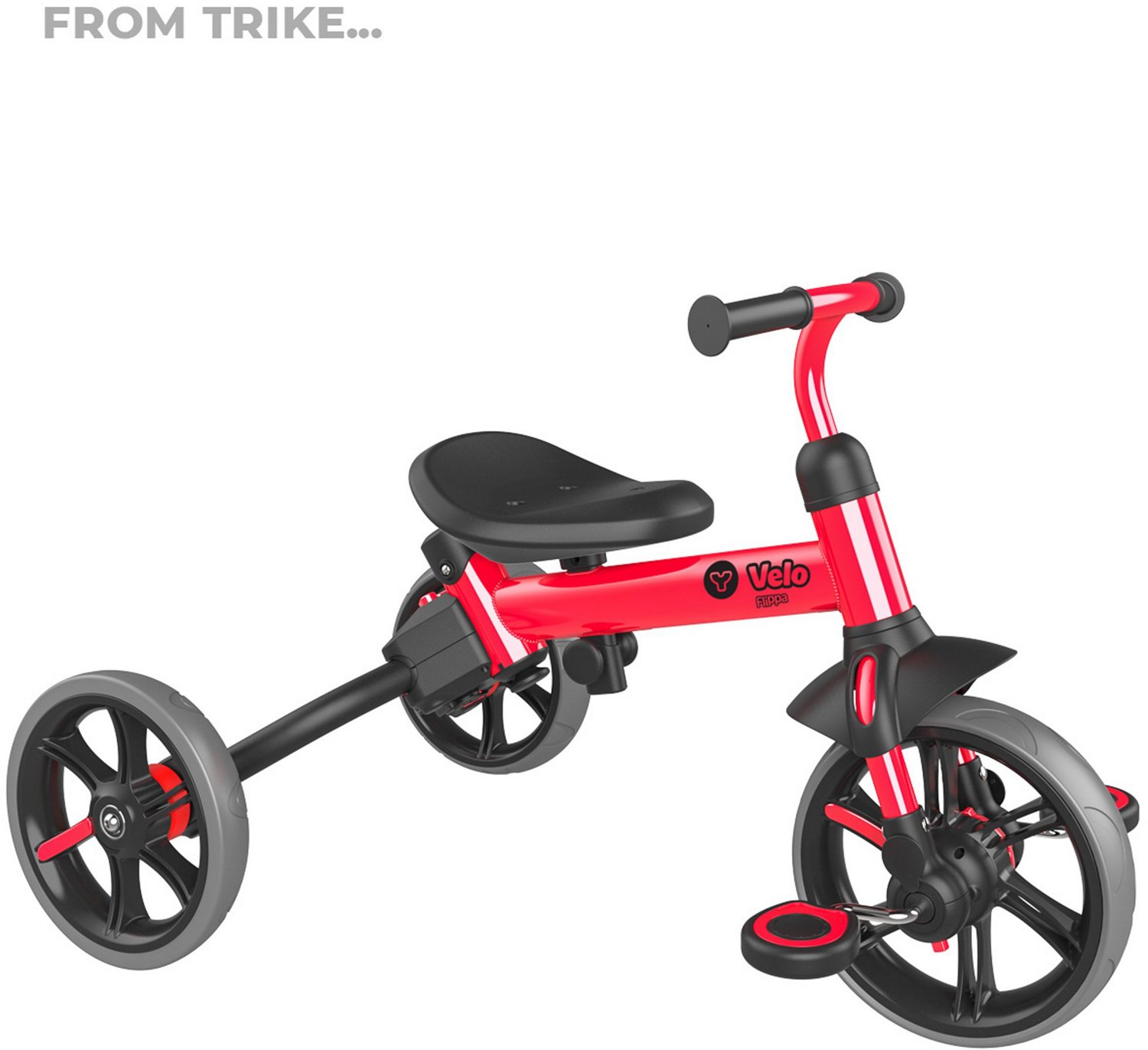 Yvolution Toddlers' Velo Flippa 4-in-1 Trike to Balance Bike                                                                     - view number 2