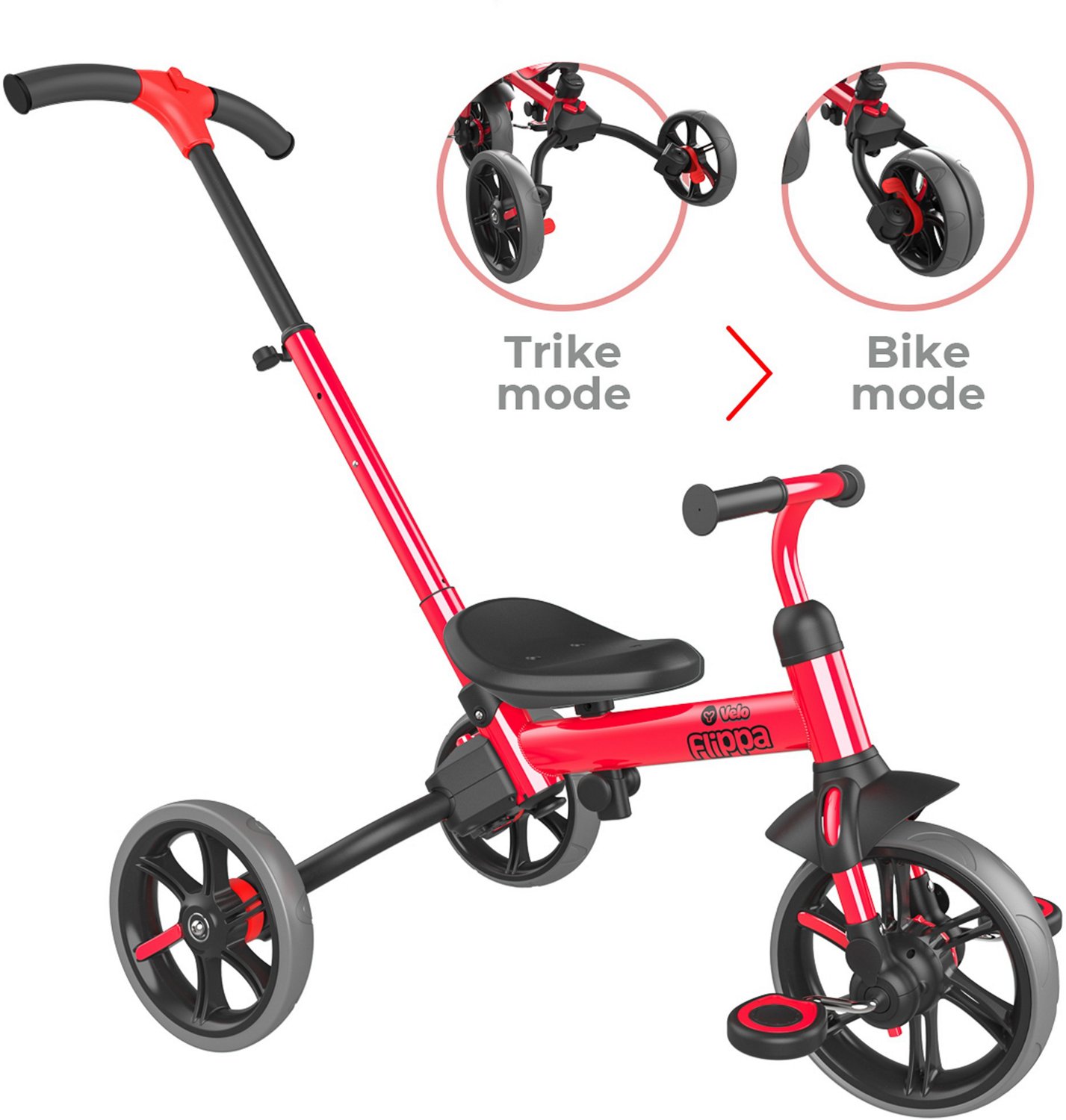 Yvolution Toddlers' Velo Flippa 4-in-1 Trike to Balance Bike                                                                     - view number 4