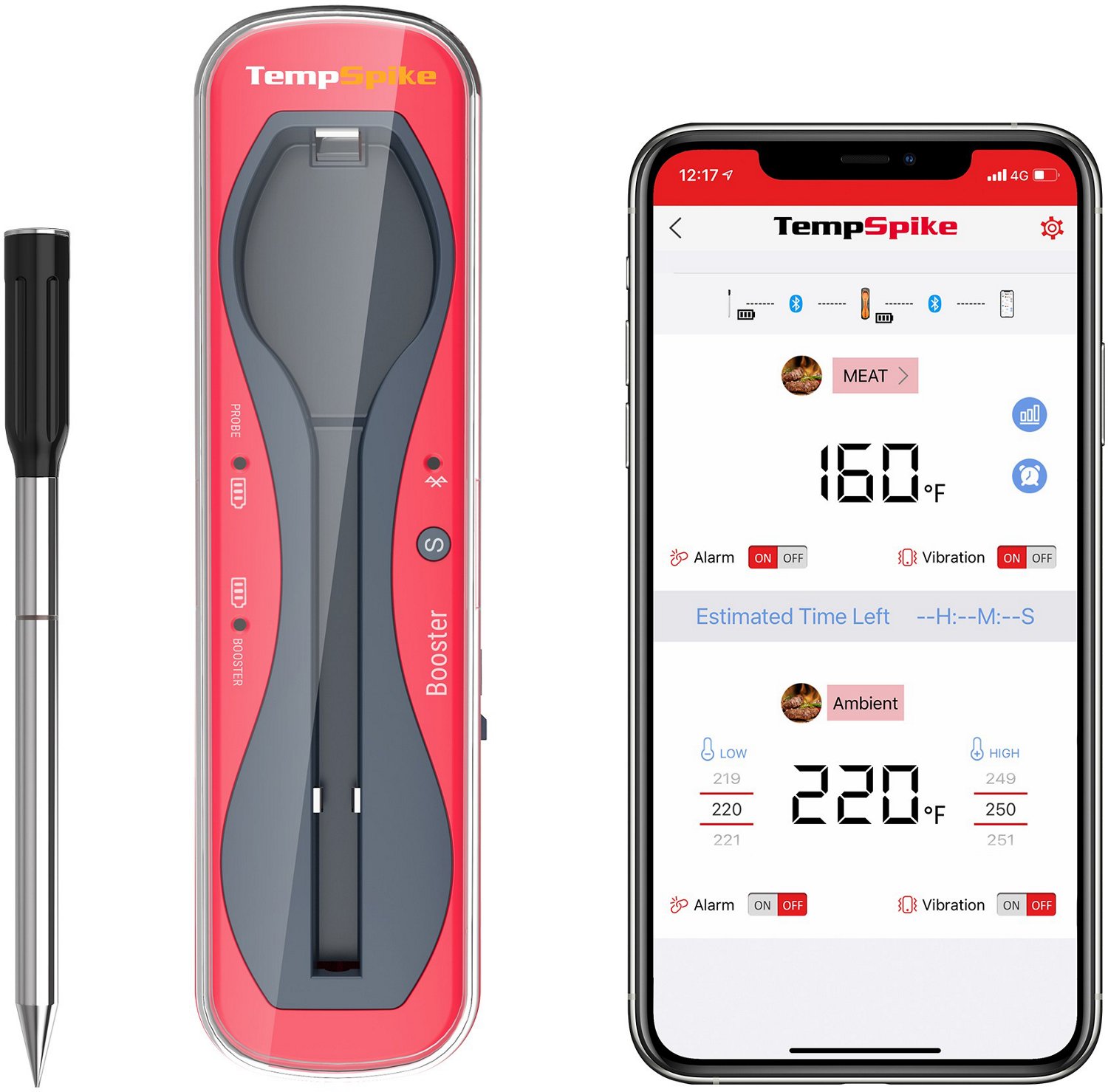 ThermoPro Truly Wireless Bluetooth Grill Thermometer Bundle - Sam's Club