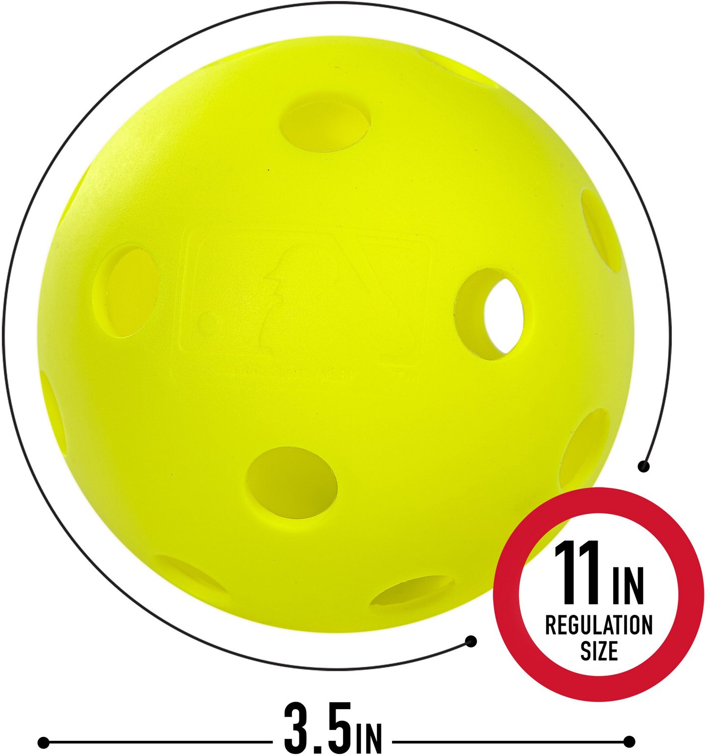 Franklin MLB Future Champs Plastic Softballs 6Pack Academy