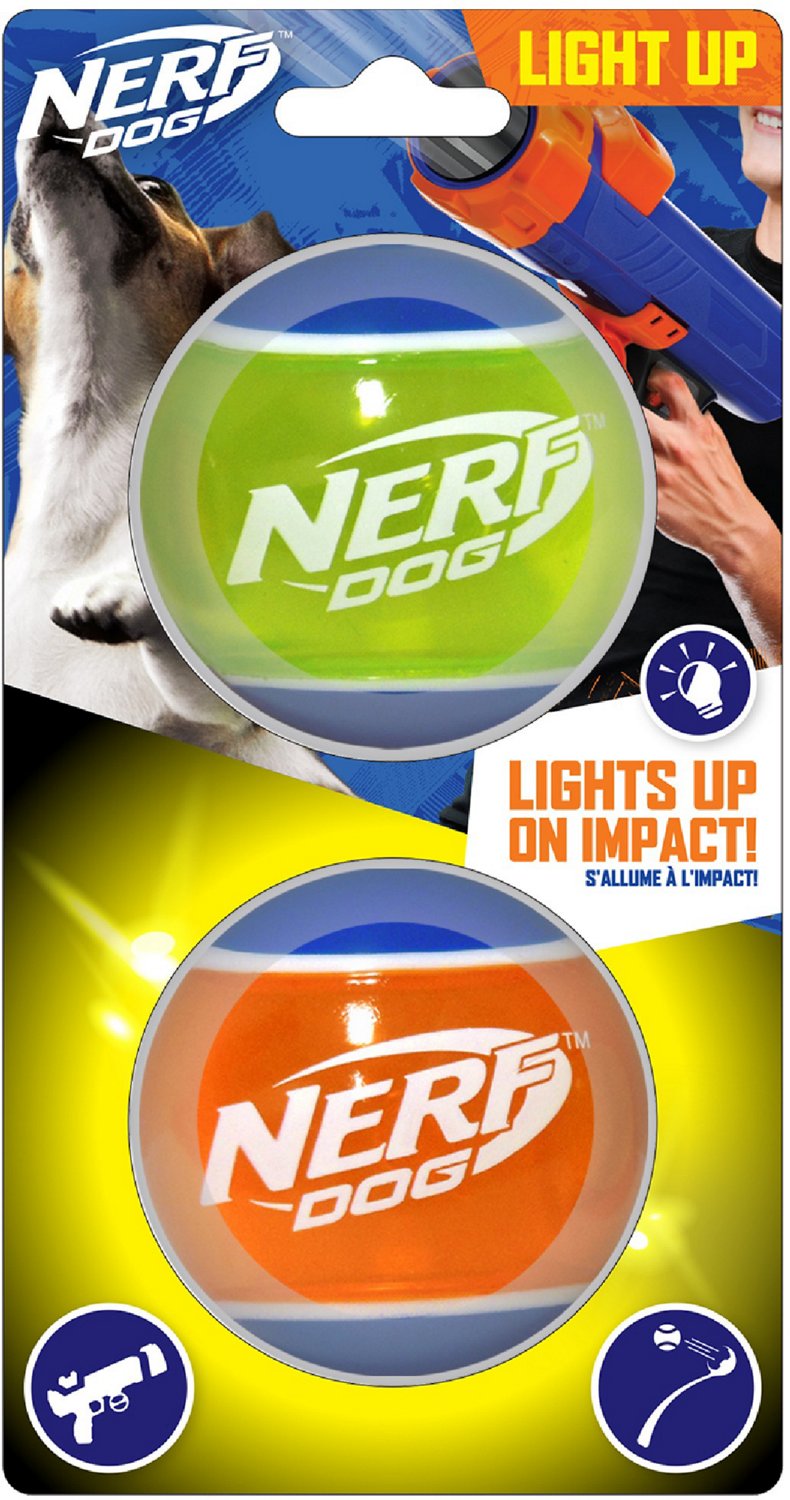 NERF TPR LED 2.5 in Dog Tennis Balls 2-Pack                                                                                      - view number 3
